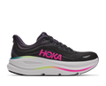 HOKA Women's Bondi 9 - BLACK / NEON DRAGONFRUIT