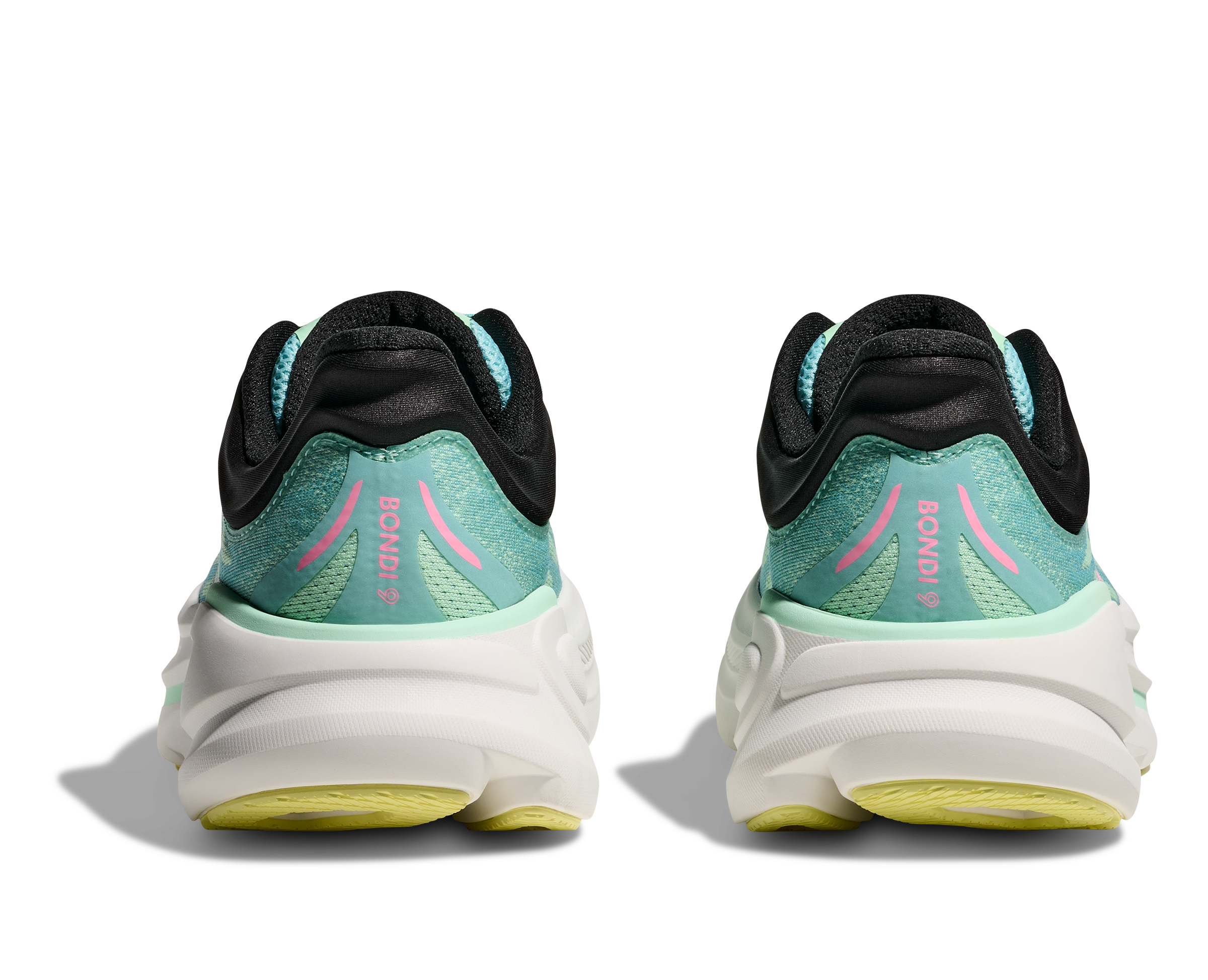 HOKA Women's Bondi 9 - BLUE SPARK / MINT FLUORITE