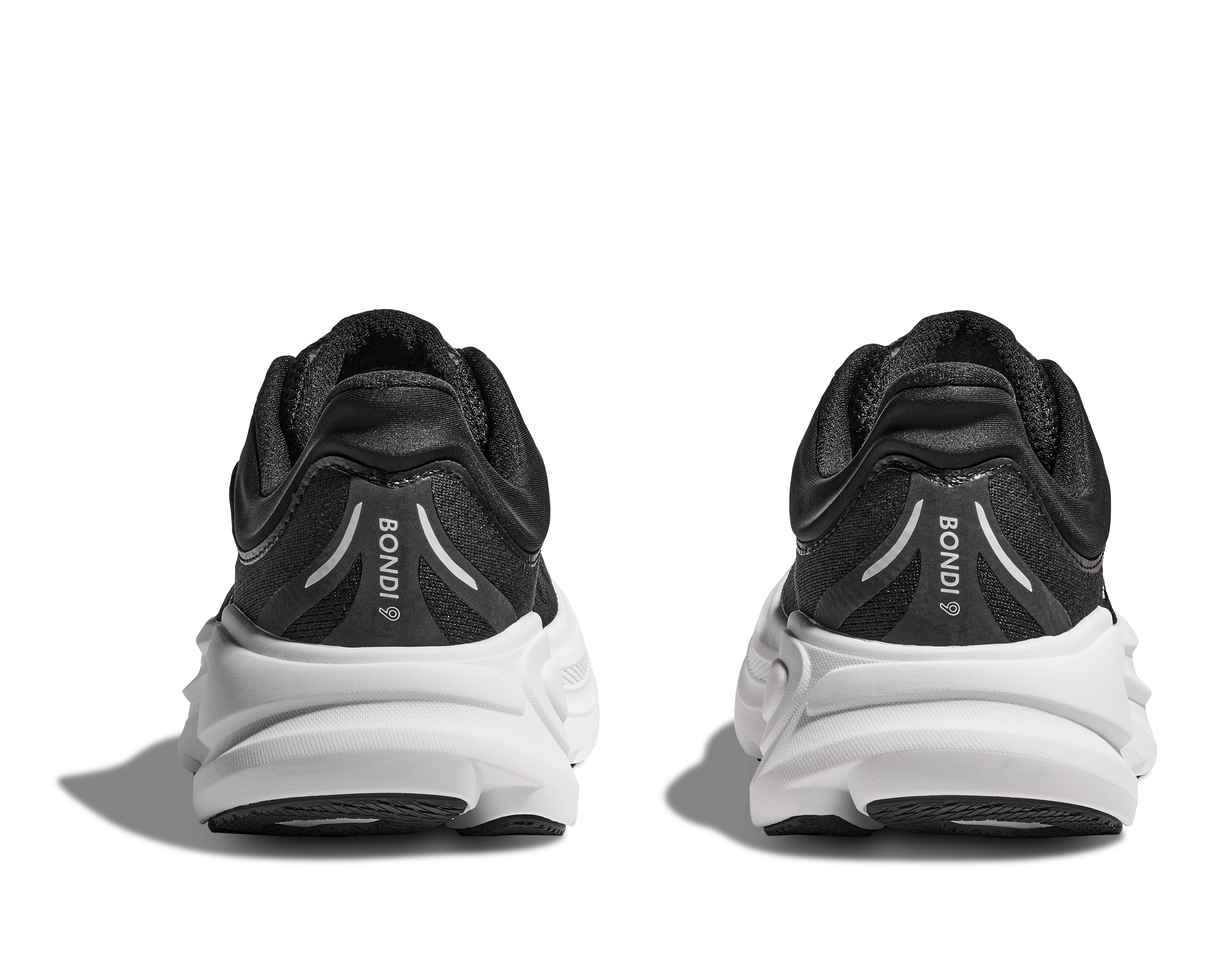 HOKA Women's Bondi 9 - BLACK / WHITE