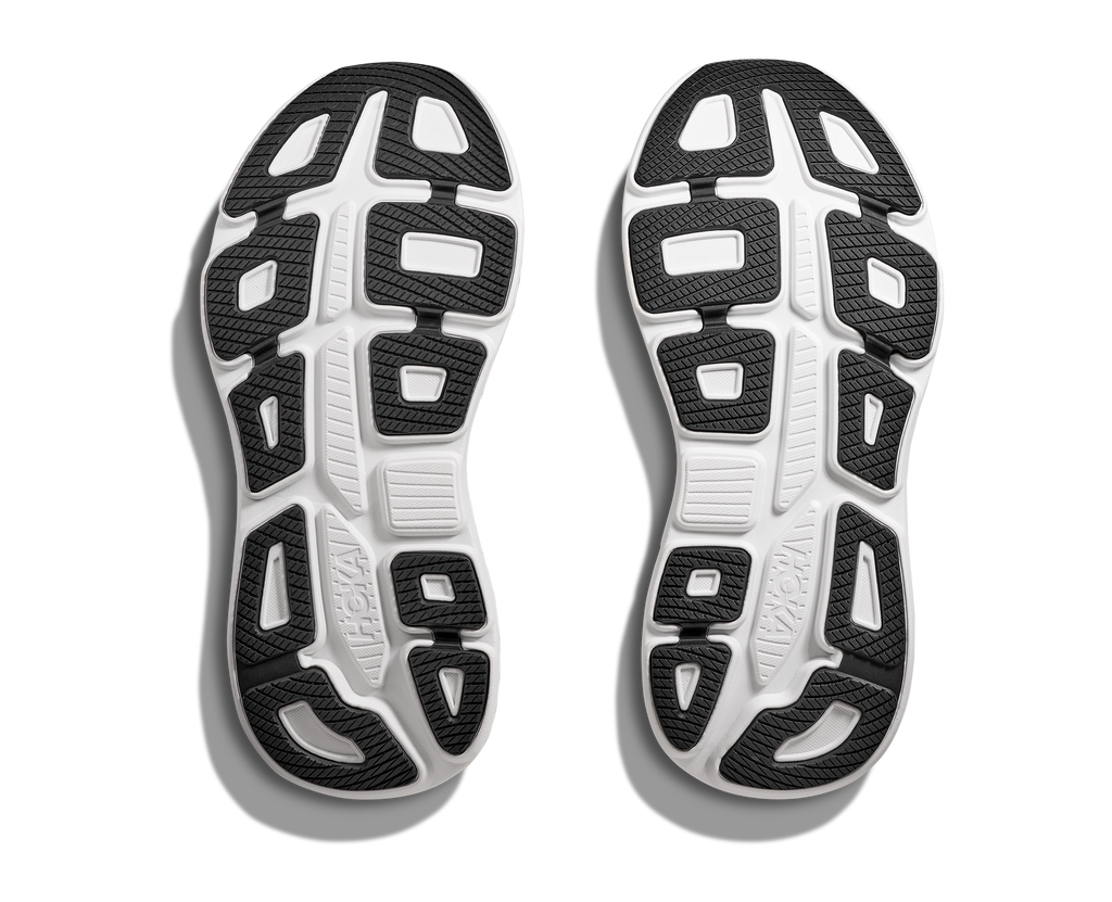 HOKA Women's Bondi 9 - BLACK / WHITE (Wide)