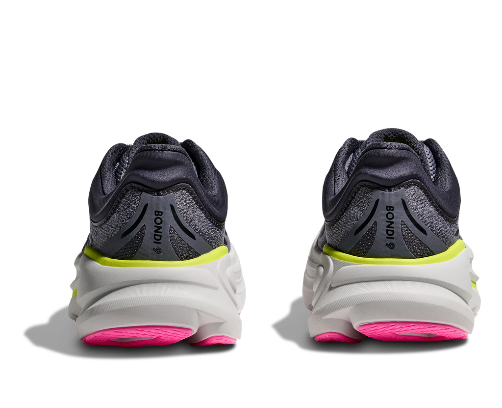 HOKA Women's Bondi 9 - CHARCOAL GREY / GREY SKIES