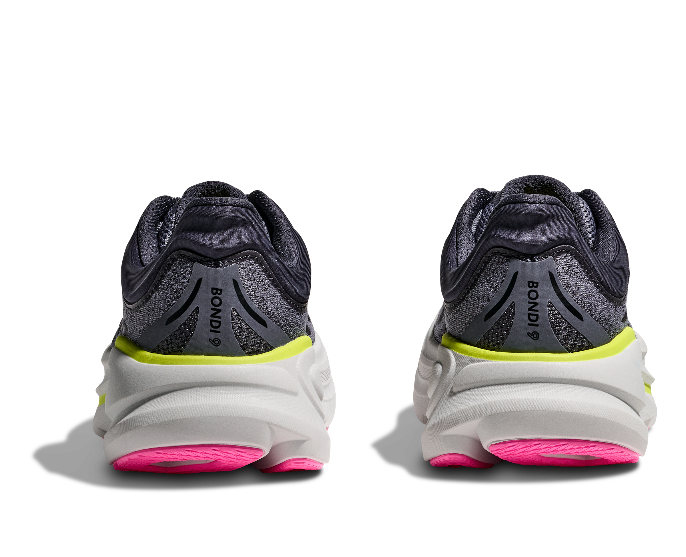 HOKA Women's Bondi 9 - CHARCOAL GREY / GREY SKIES
