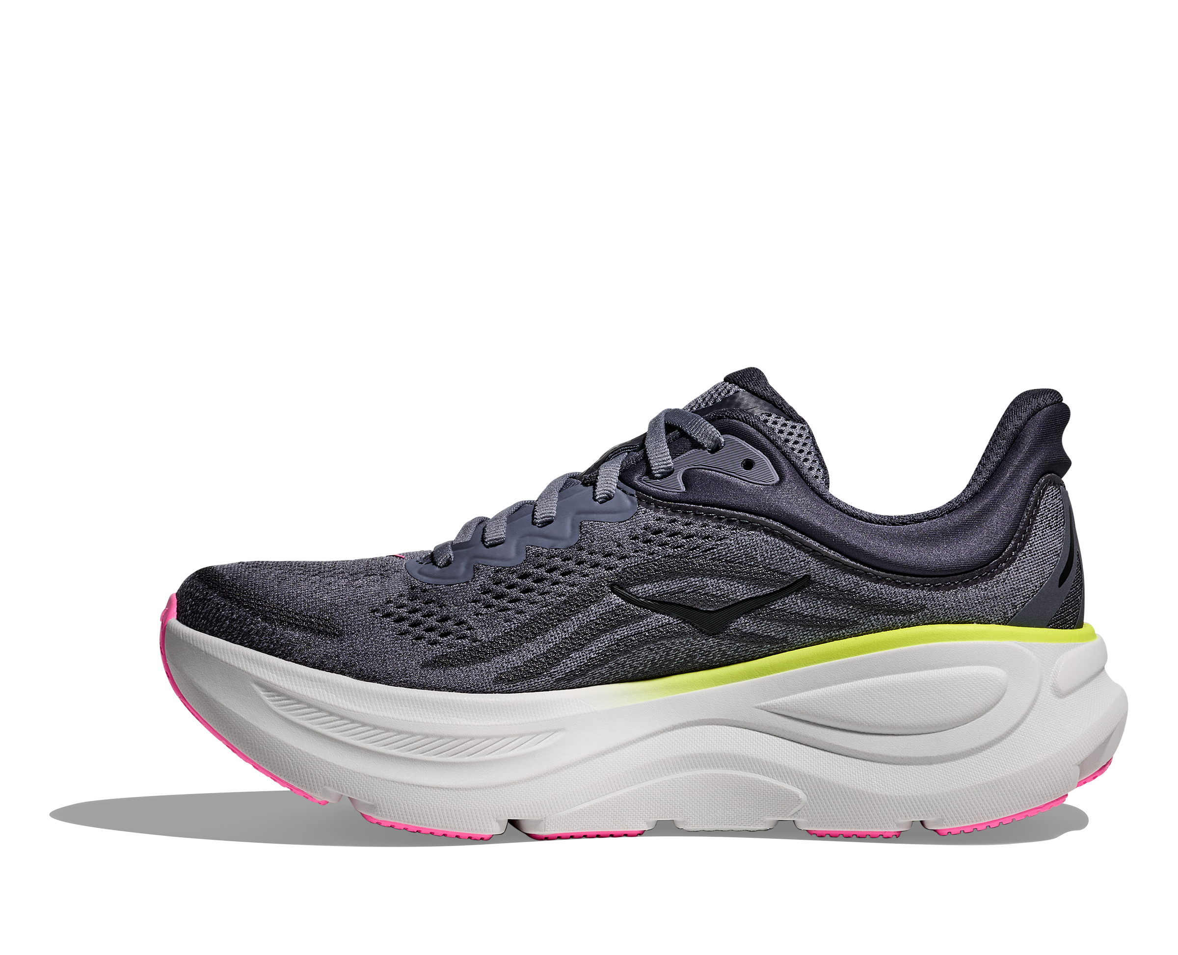 HOKA Women's Bondi 9 - CHARCOAL GREY / GREY SKIES