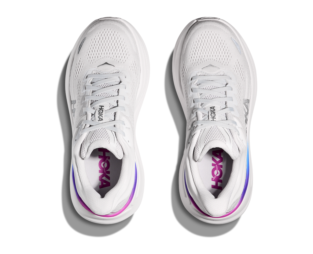 HOKA Women's Bondi 9 - COSMIC GREY / WHITE