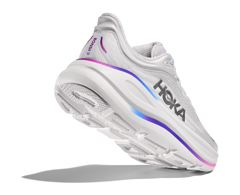 HOKA Women's Bondi 9 - COSMIC GREY / WHITE