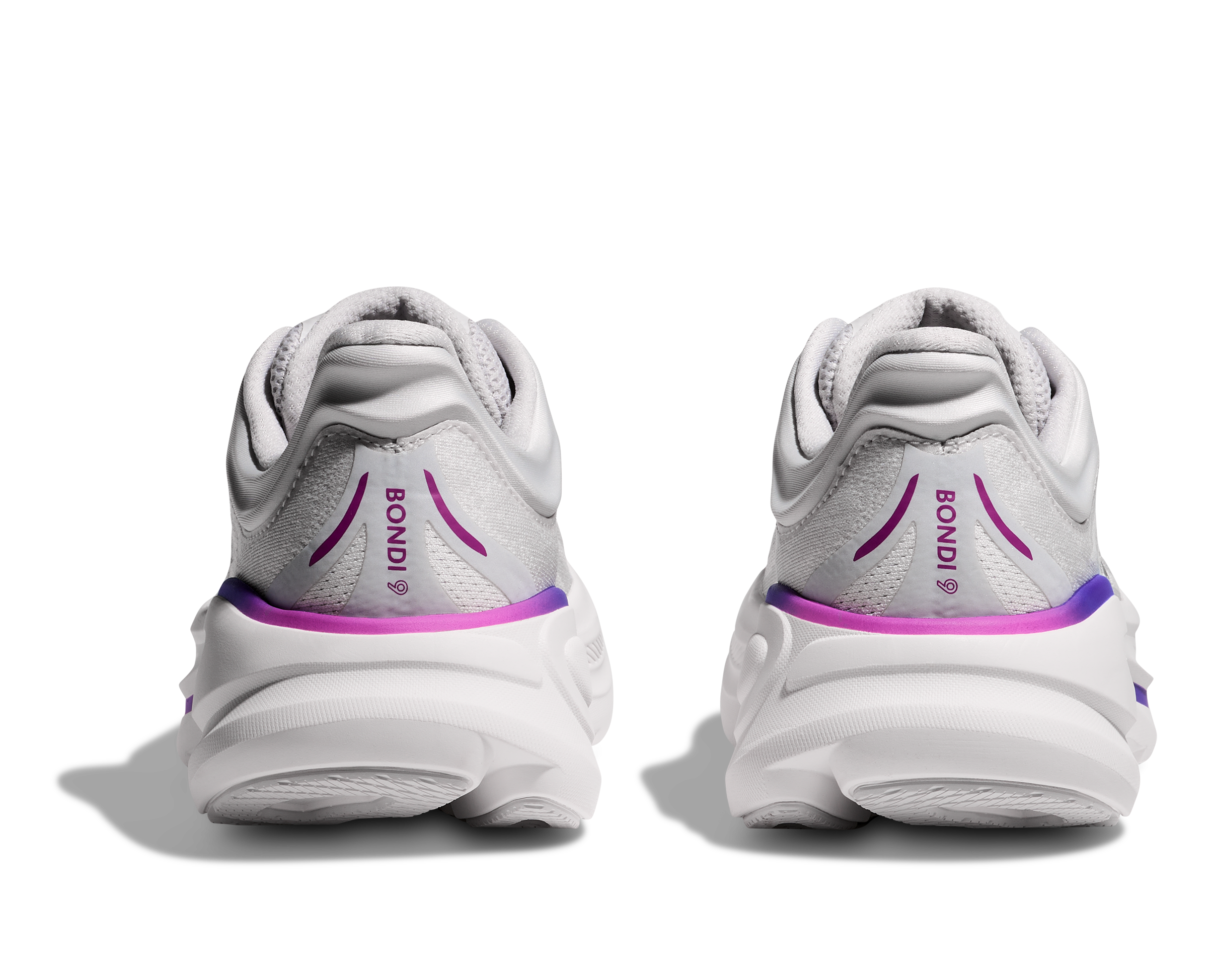 HOKA Women's Bondi 9 - COSMIC GREY / WHITE