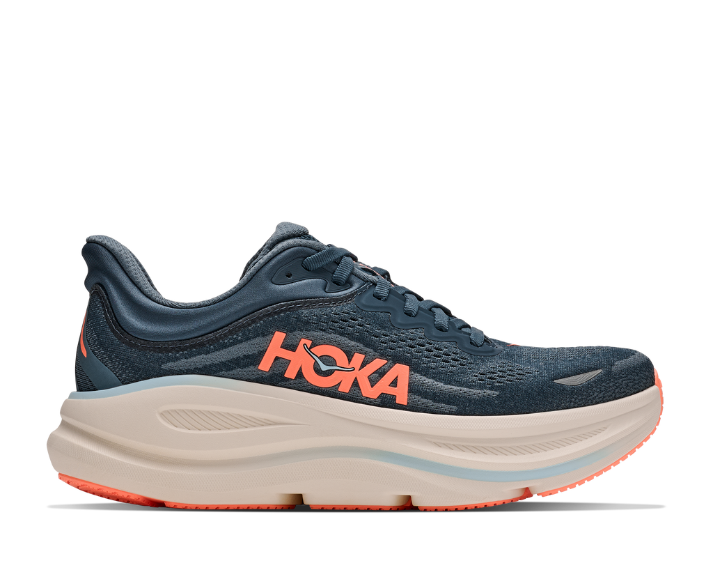 HOKA Women's Bondi 9 - FADED NAVY / SLATE BLUE