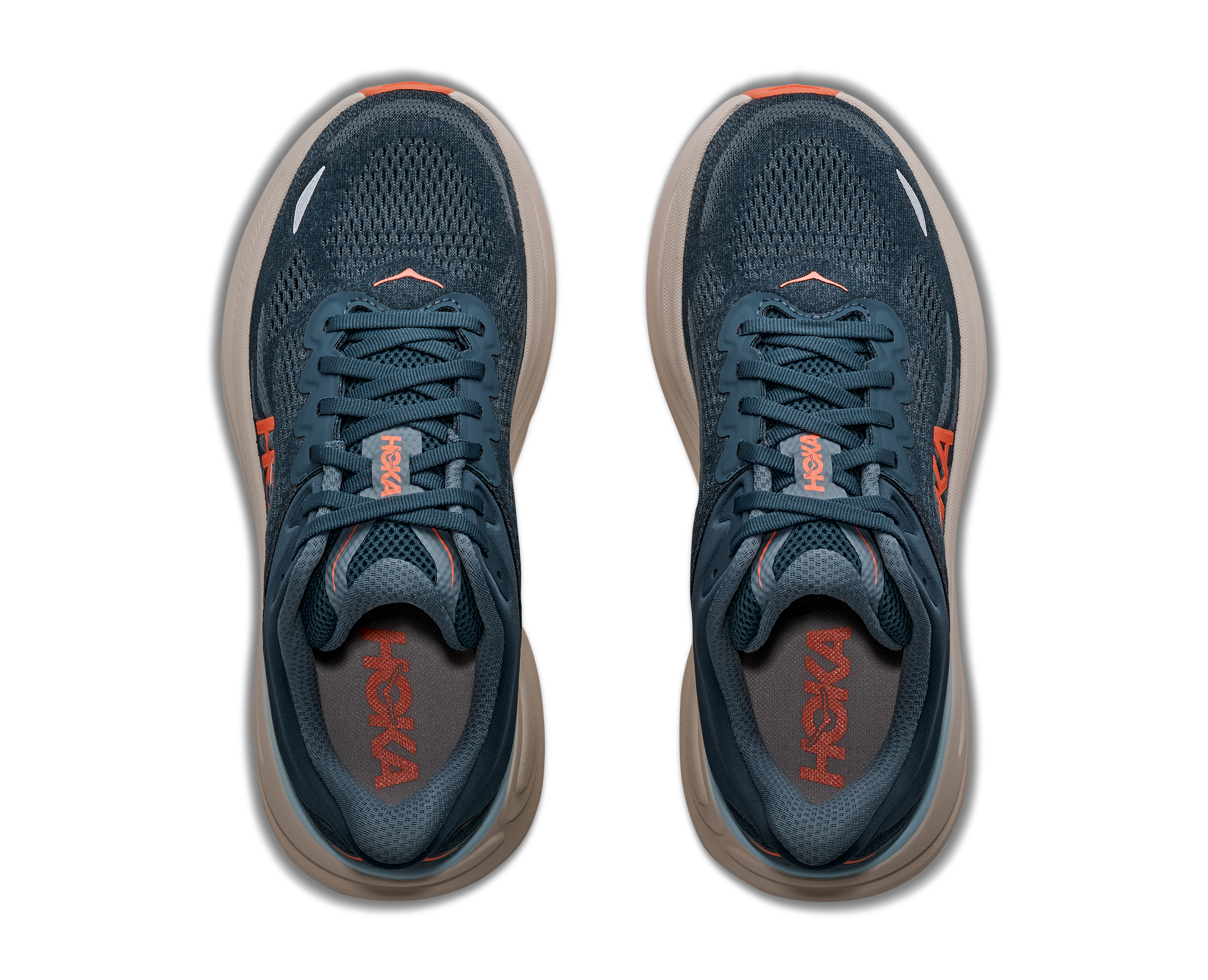 HOKA Women's Bondi 9 - FADED NAVY / SLATE BLUE