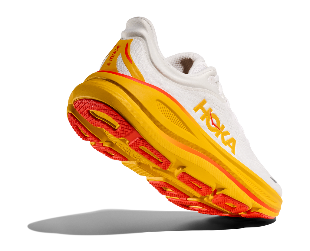 HOKA Women's Bondi 9 - FROST / SUNFLOWER