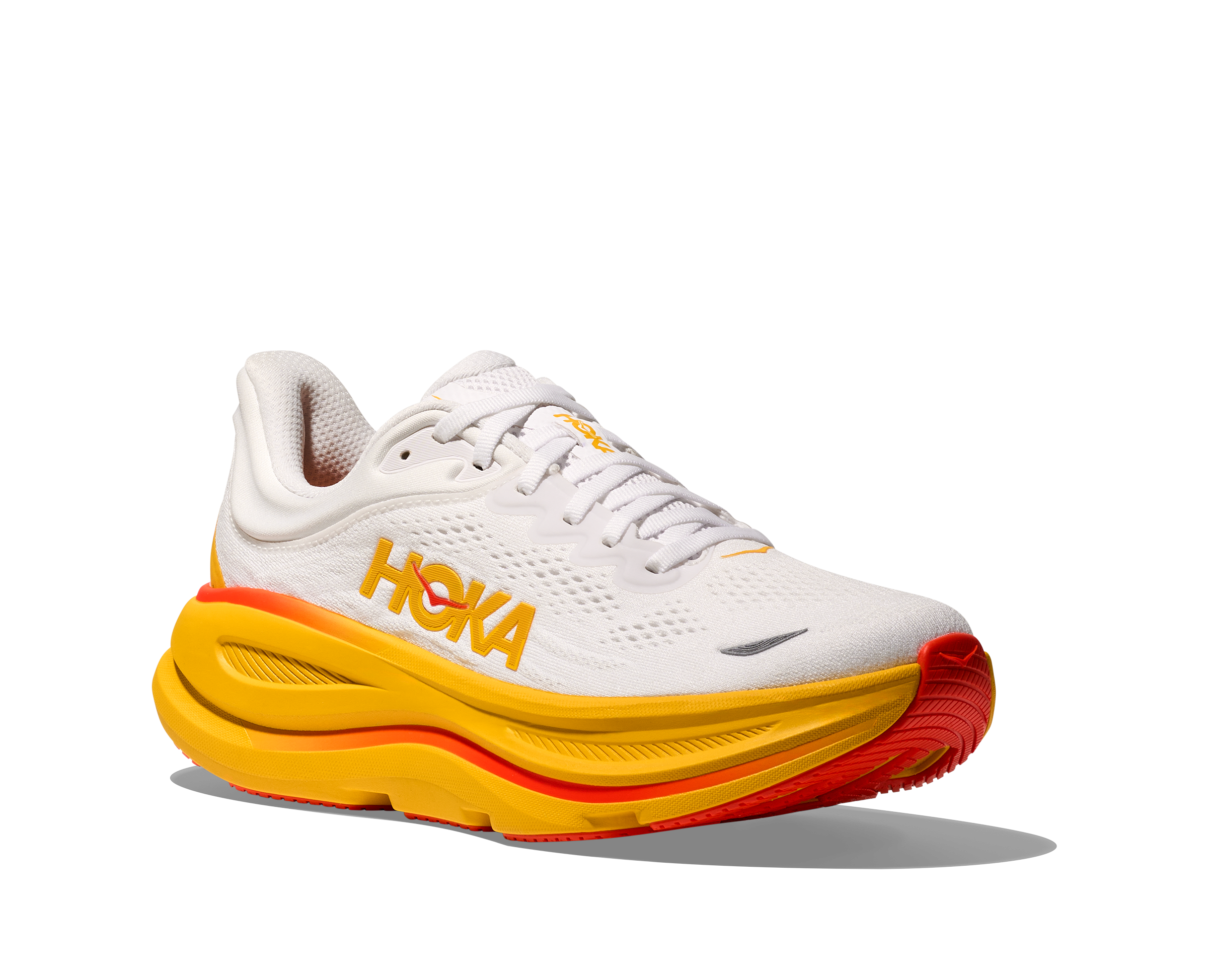 HOKA Women's Bondi 9 - FROST / SUNFLOWER