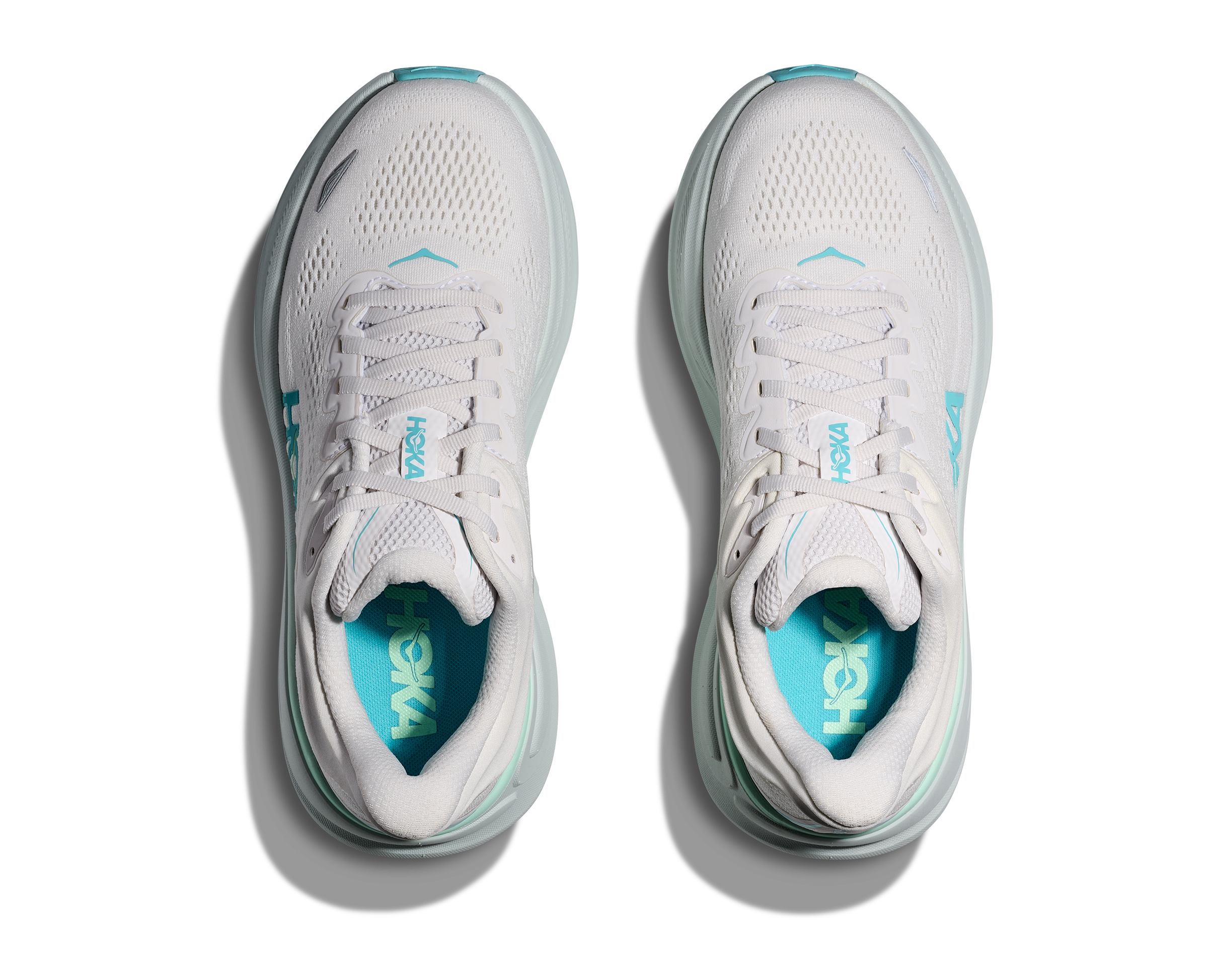 HOKA Women's Bondi 9 - FROST / CIELO BLUE