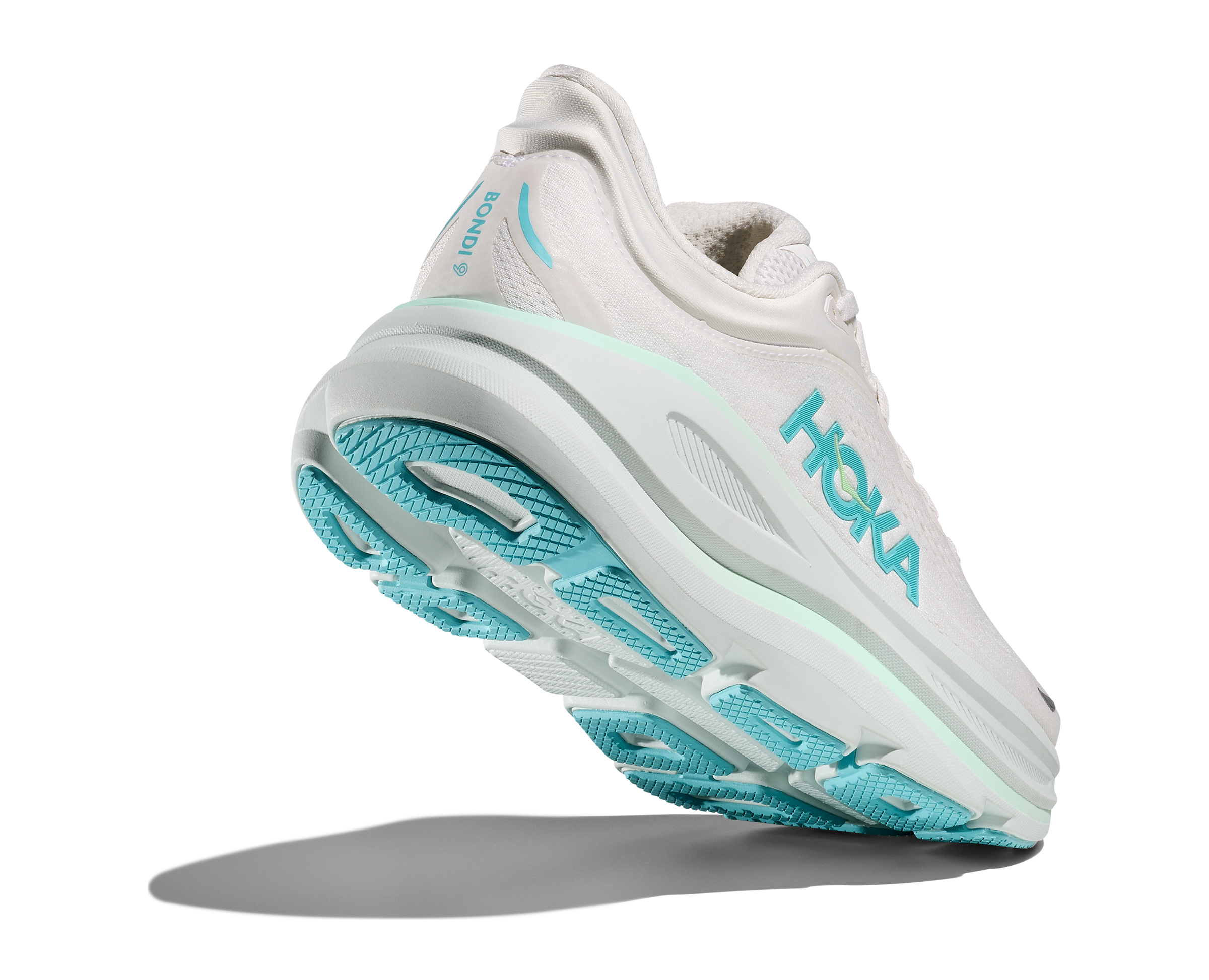 HOKA Women's Bondi 9 - FROST / CIELO BLUE