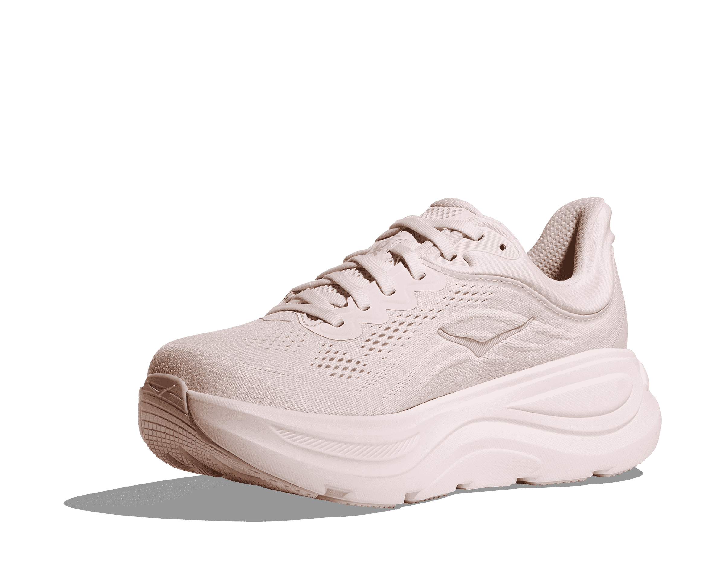 HOKA Women's Bondi 9 - LILAC CREAM / TANGERINE GLOW