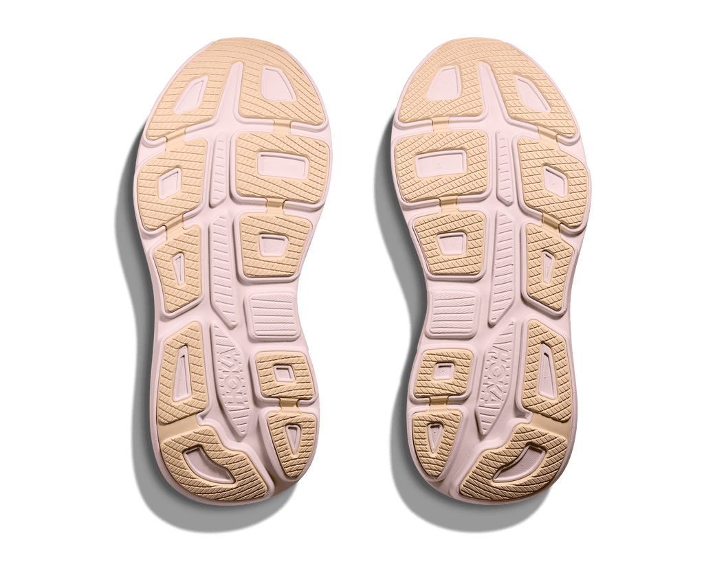 HOKA Women's Bondi 9 - LILAC CREAM / TANGERINE GLOW