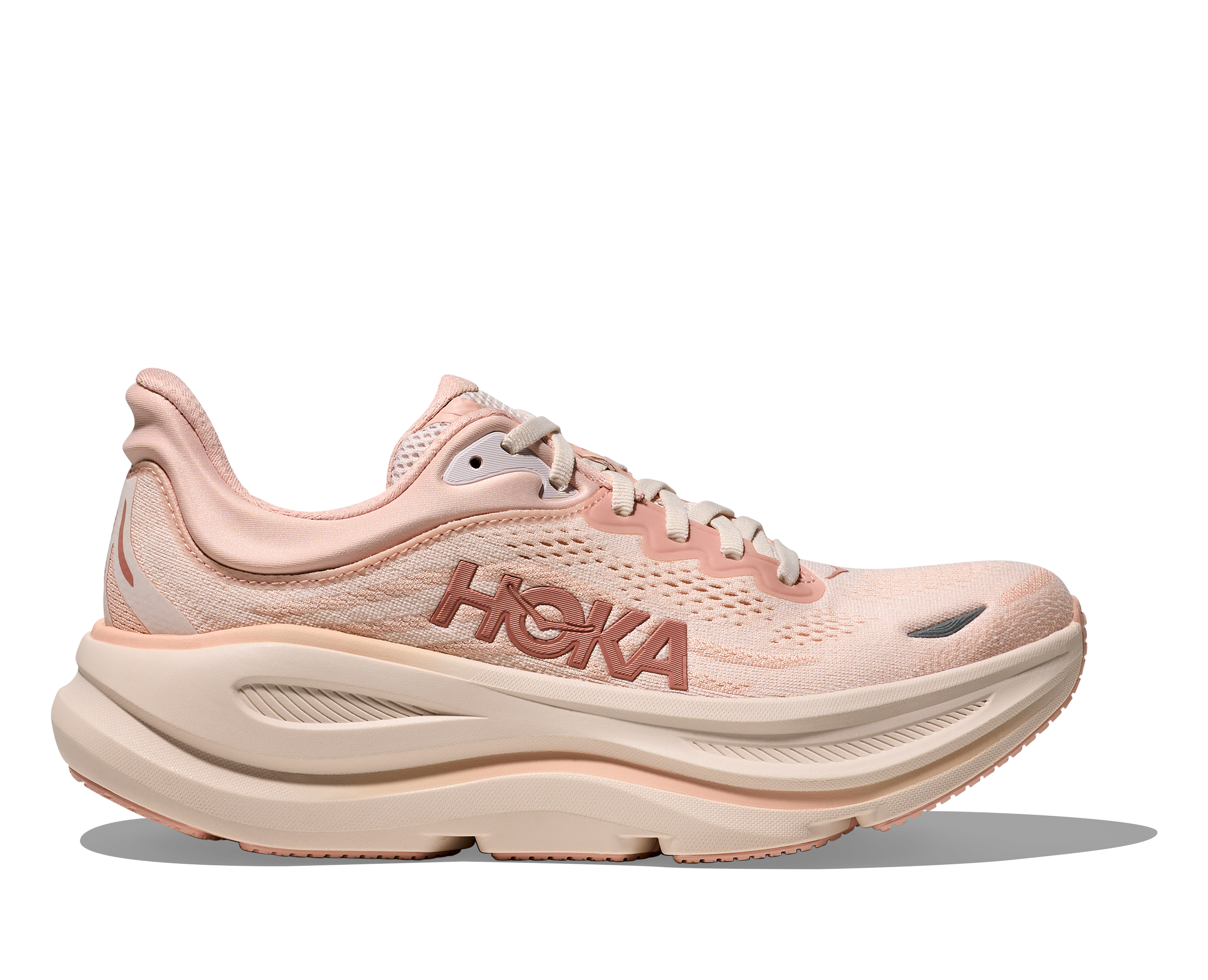 HOKA Women's Bondi 9 - ROSE LATTE / ROSE CREAM