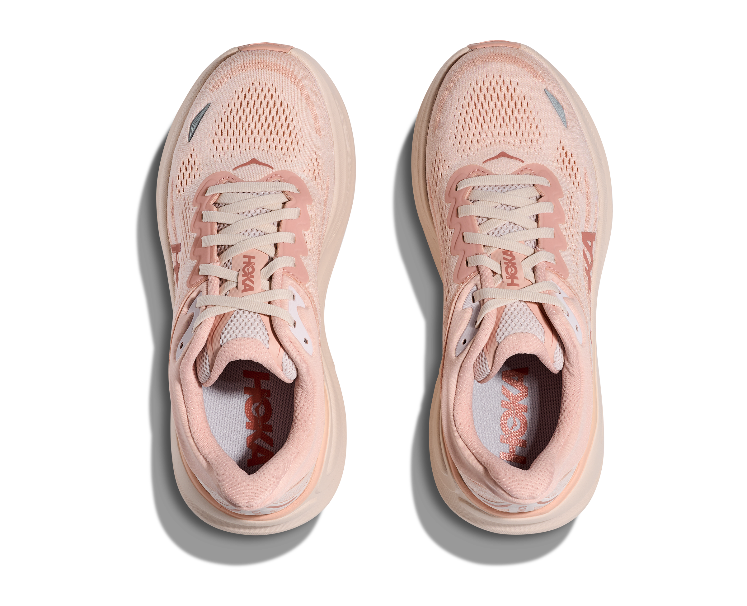 HOKA Women's Bondi 9 - ROSE LATTE / ROSE CREAM
