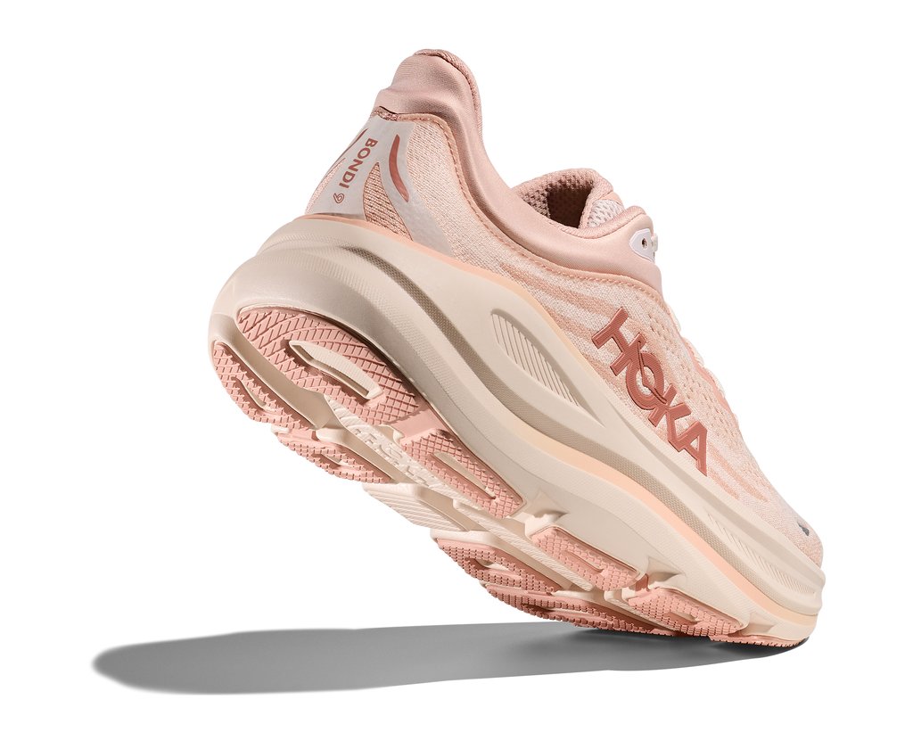 HOKA Women's Bondi 9 - ROSE LATTE / ROSE CREAM