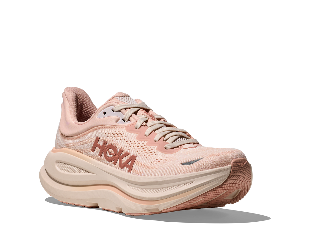 HOKA Women's Bondi 9 - ROSE LATTE / ROSE CREAM