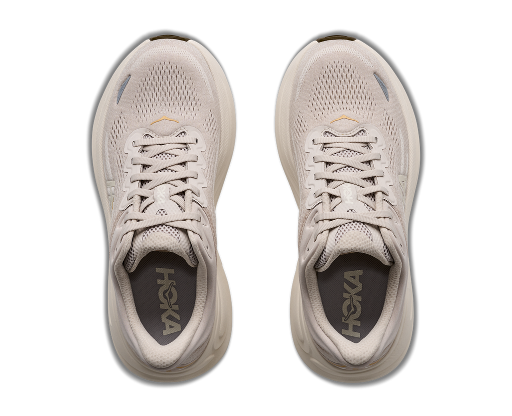 HOKA Women's Bondi 9 - RIVER ROCK GREY / ALABASTER
