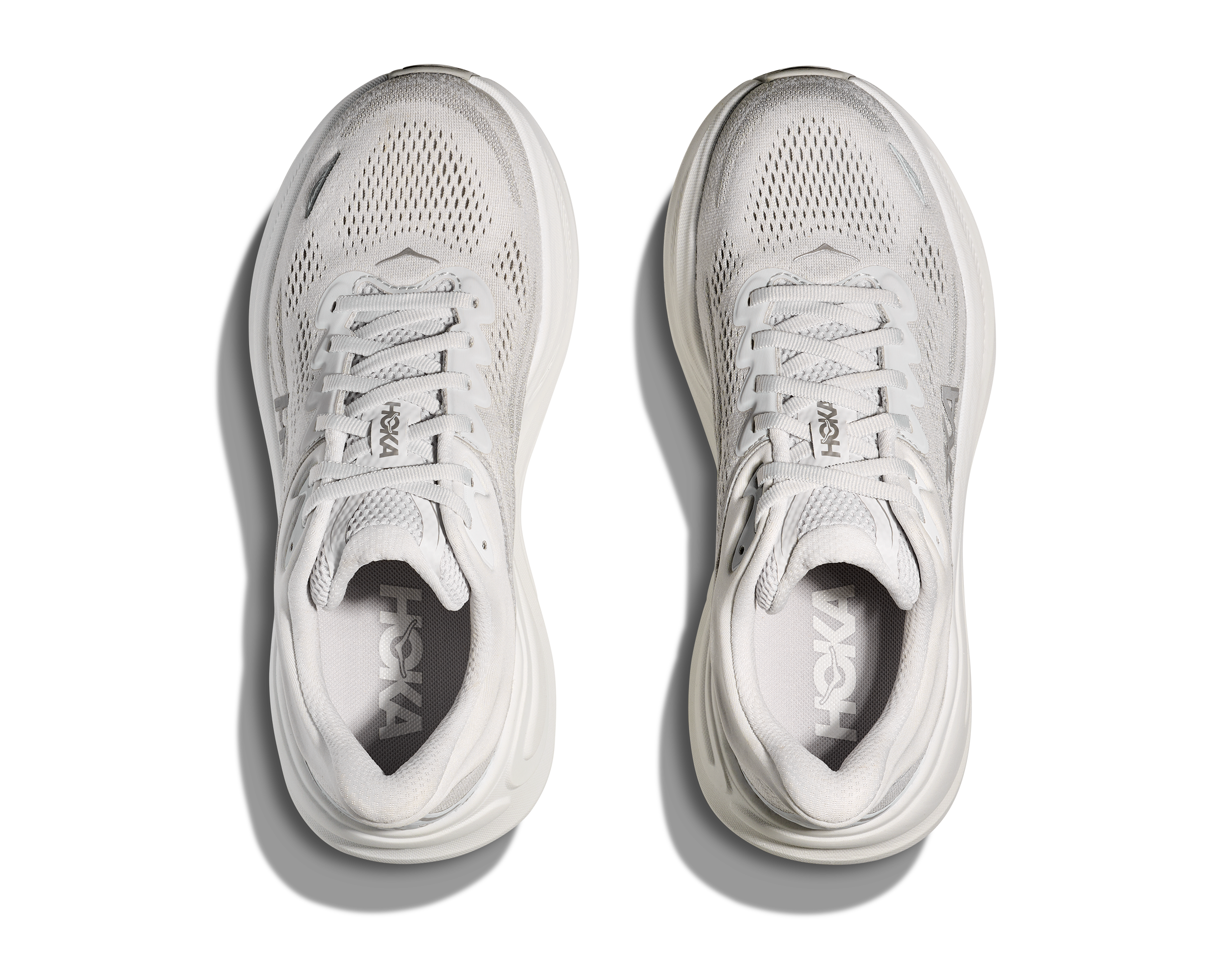 HOKA Women's Bondi 9 - STARDUST / SILVER (Wide)