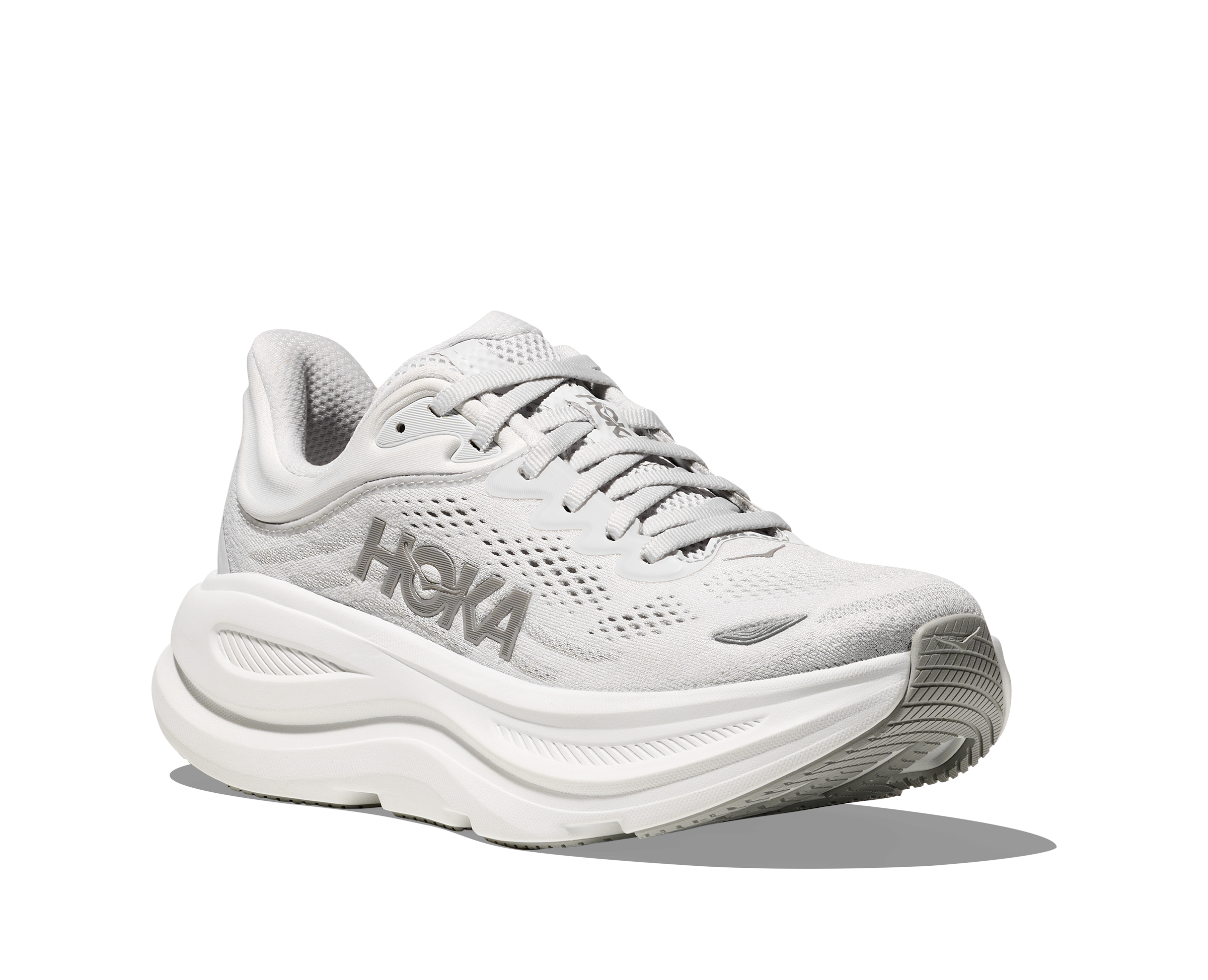 HOKA Women's Bondi 9 - STARDUST / SILVER (Wide)