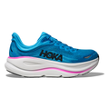 HOKA Women's Bondi 9 - SKYWARD BLUE / NEON FUCHSIA