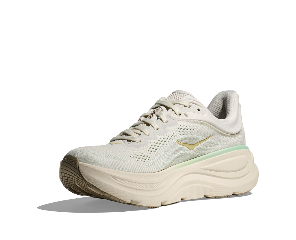 HOKA Women's Bondi 9 - TRUFFLE SALT / SEA GLASS
