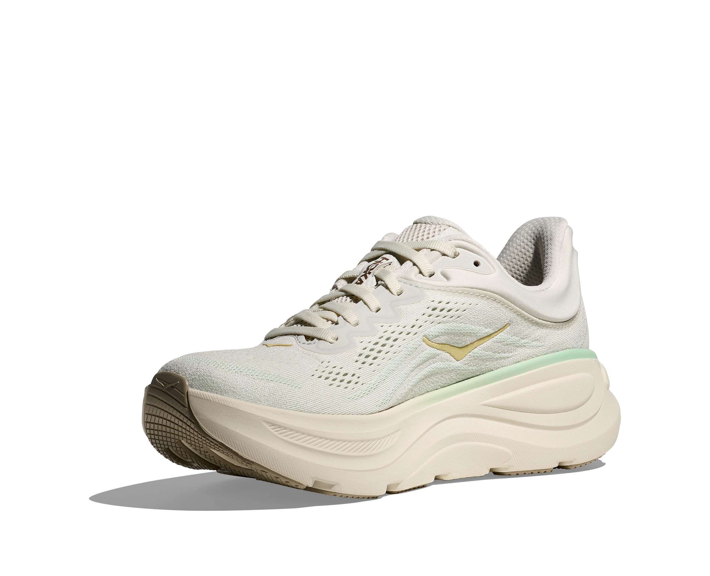 HOKA Women's Bondi 9 - TRUFFLE SALT / SEA GLASS