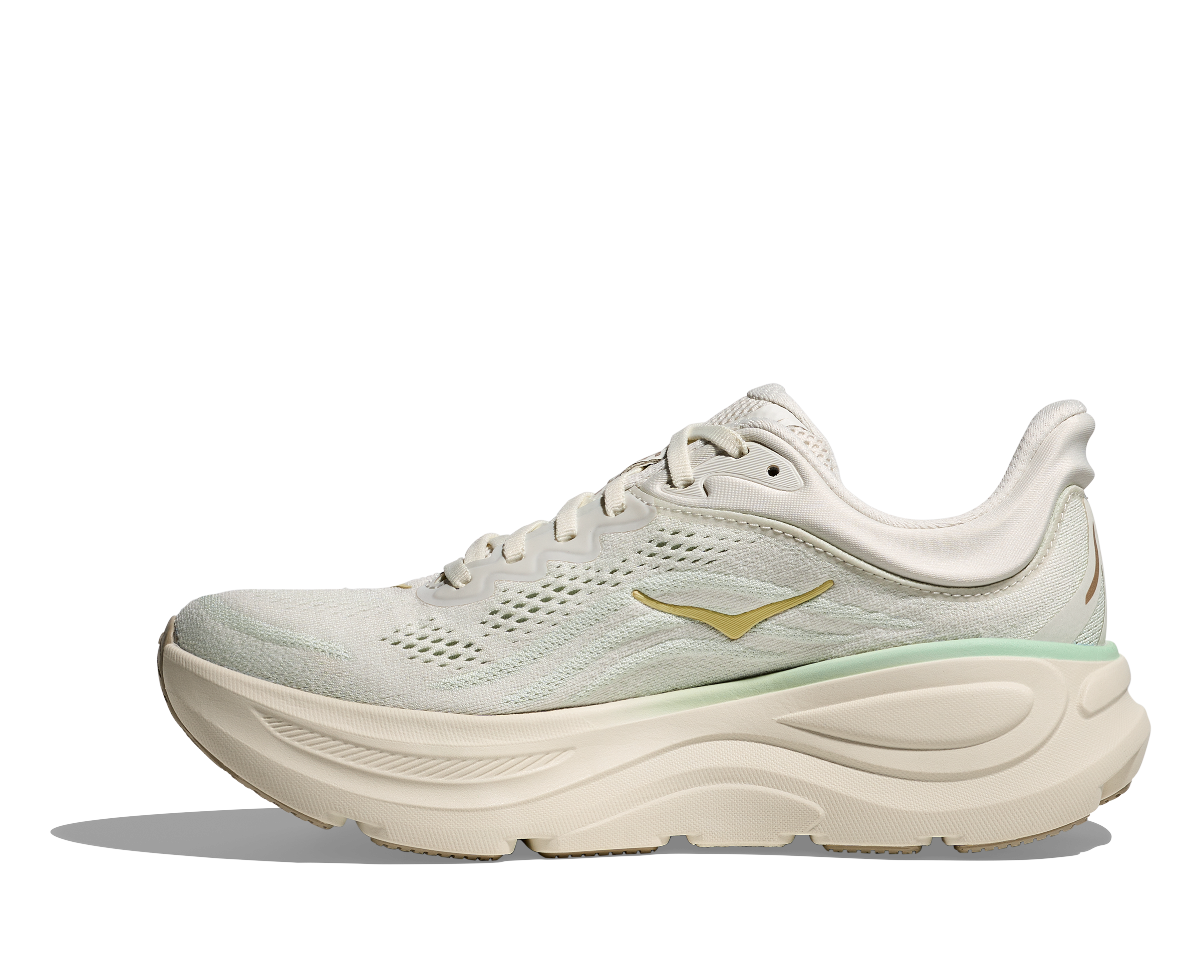 HOKA Women's Bondi 9 - TRUFFLE SALT / SEA GLASS