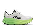 HOKA Women's Bondi 9 - WHITE / TART APPLE