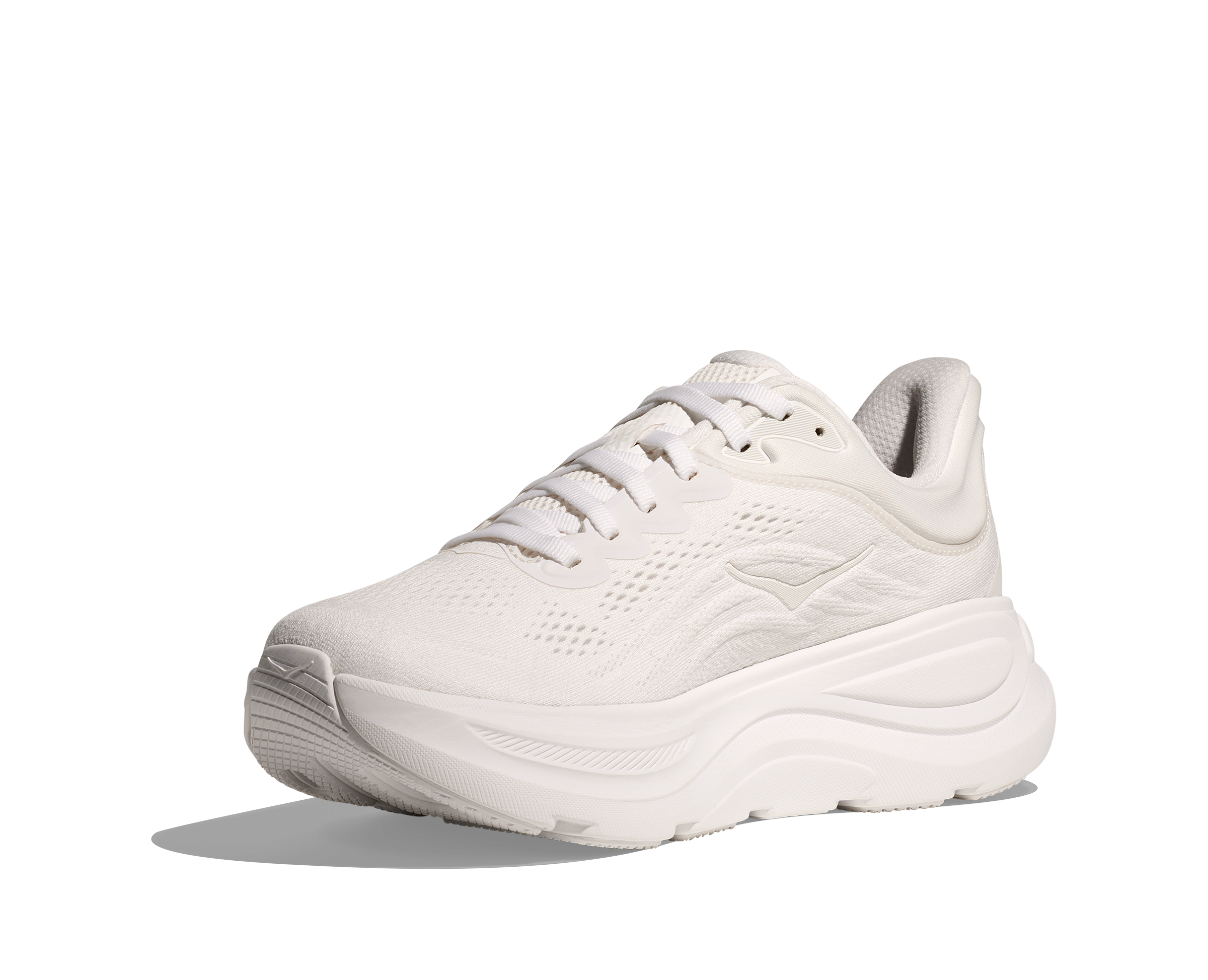 HOKA Women's Bondi 9 - WHITE / WHITE (Wide)