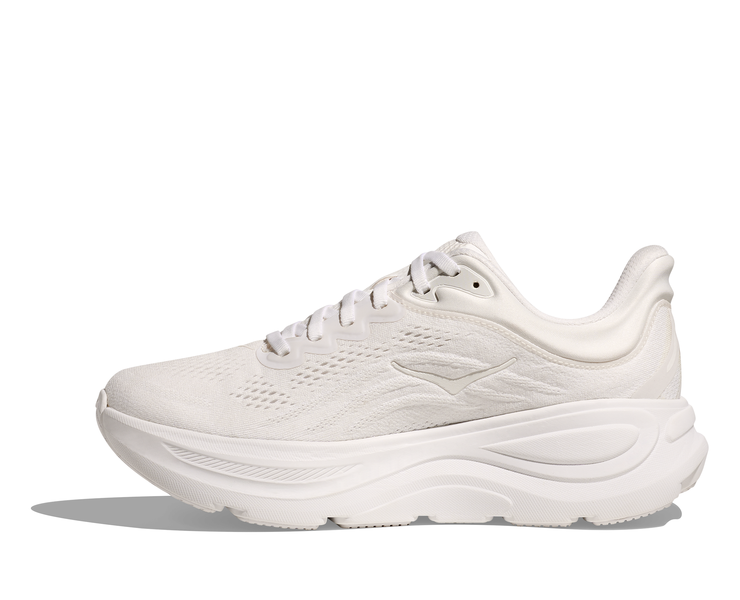HOKA Women's Bondi 9 - WHITE / WHITE (Wide)