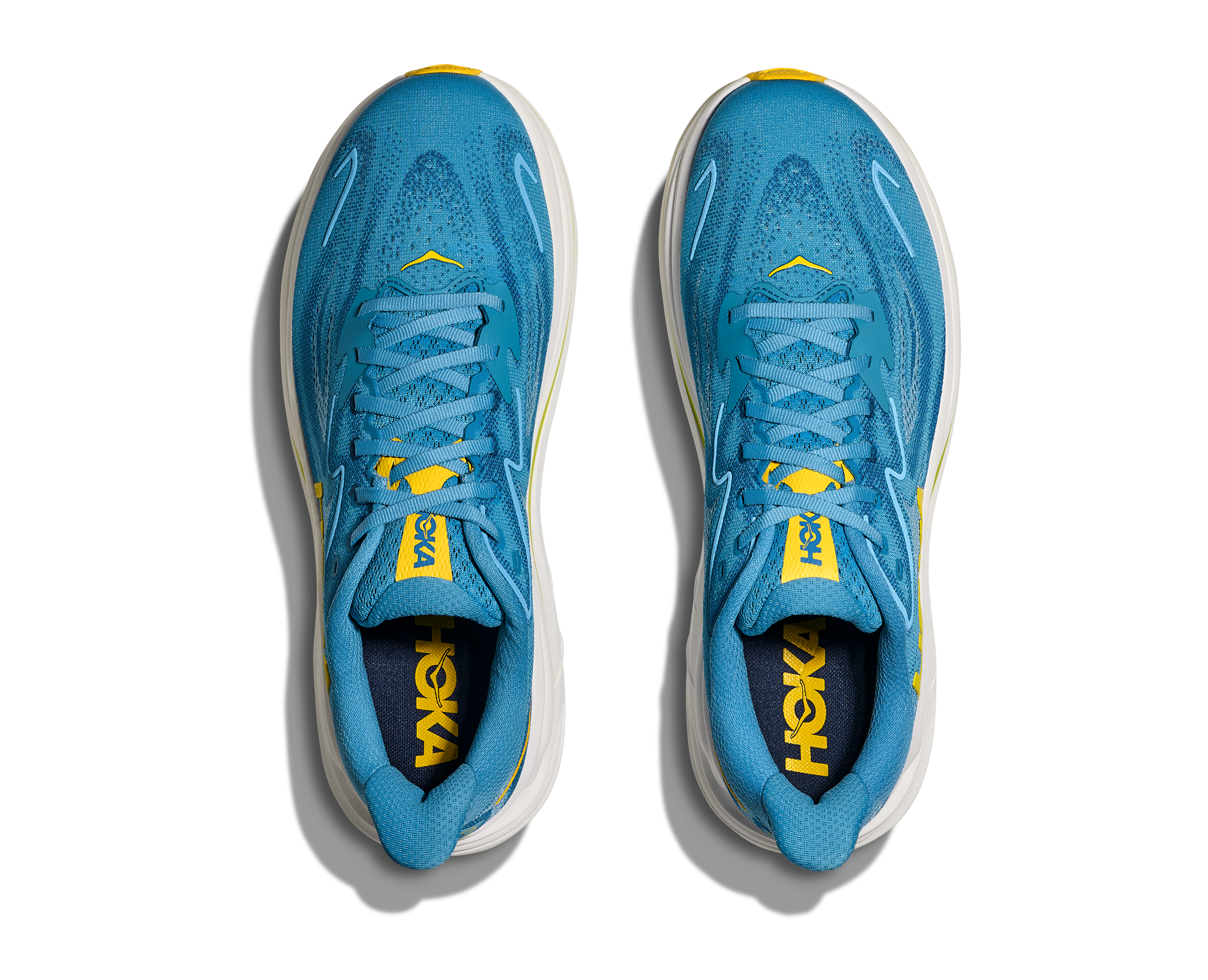 HOKA Men's Clifton 10 - ALPINE BLUE / FOGGY NIGHT (Wide)
