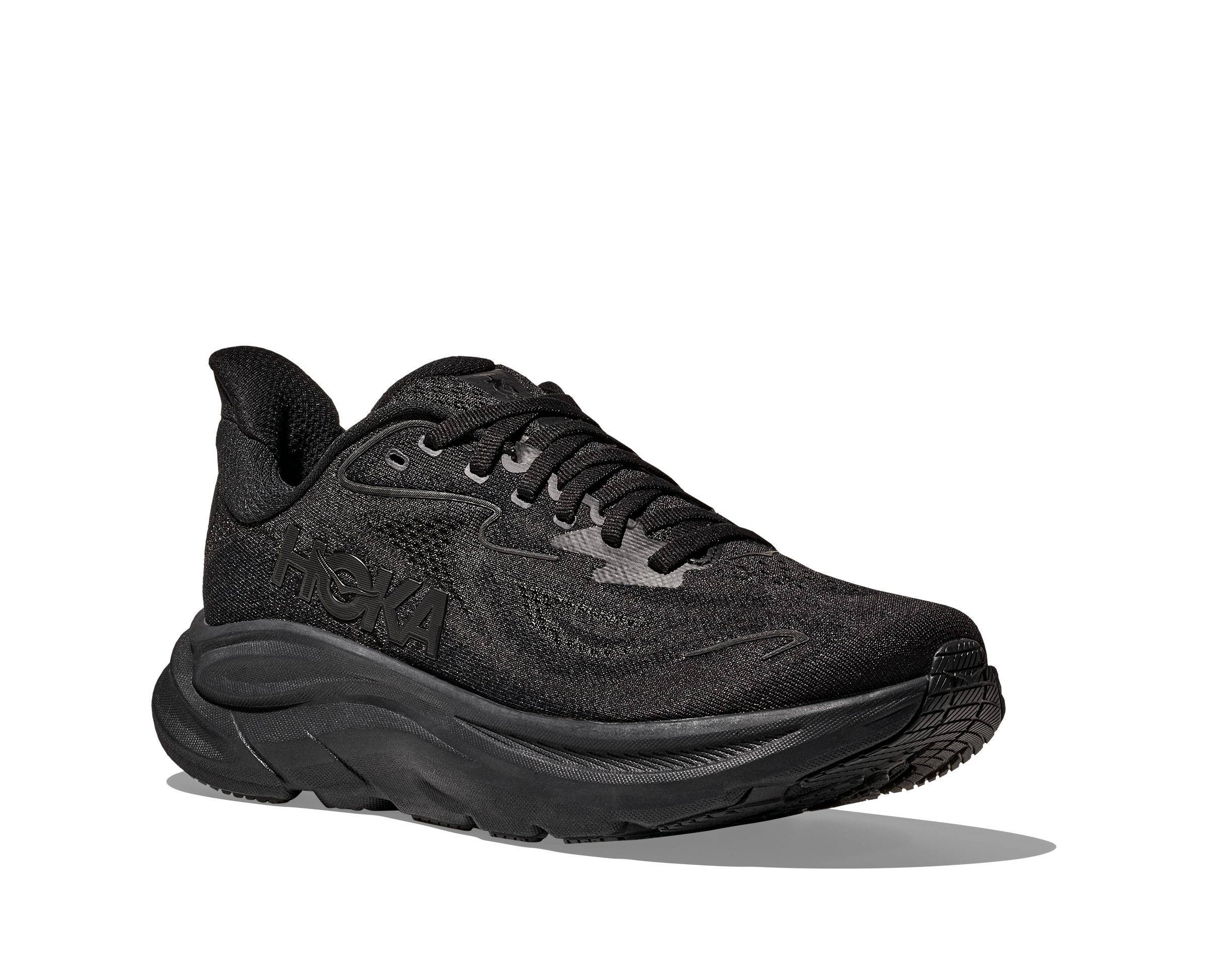 HOKA Men's Clifton 10 - BLACK / BLACK