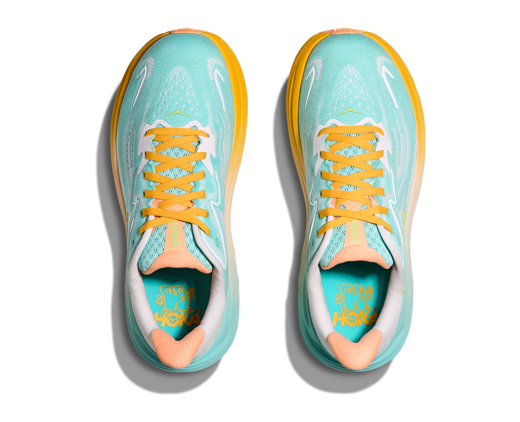 HOKA Men's Clifton 10 - BLUE SPARK / WHITE