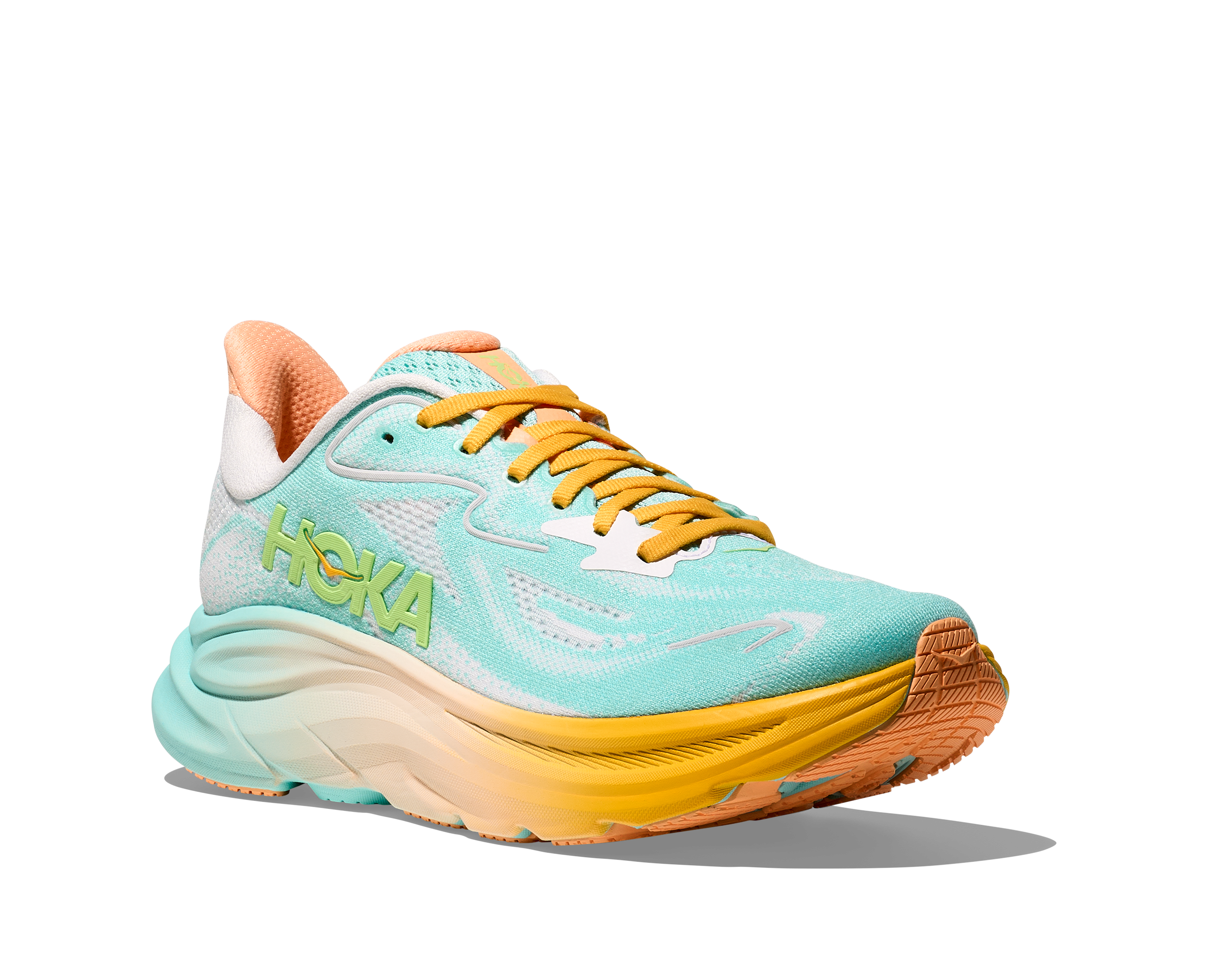 HOKA Men's Clifton 10 - BLUE SPARK / WHITE
