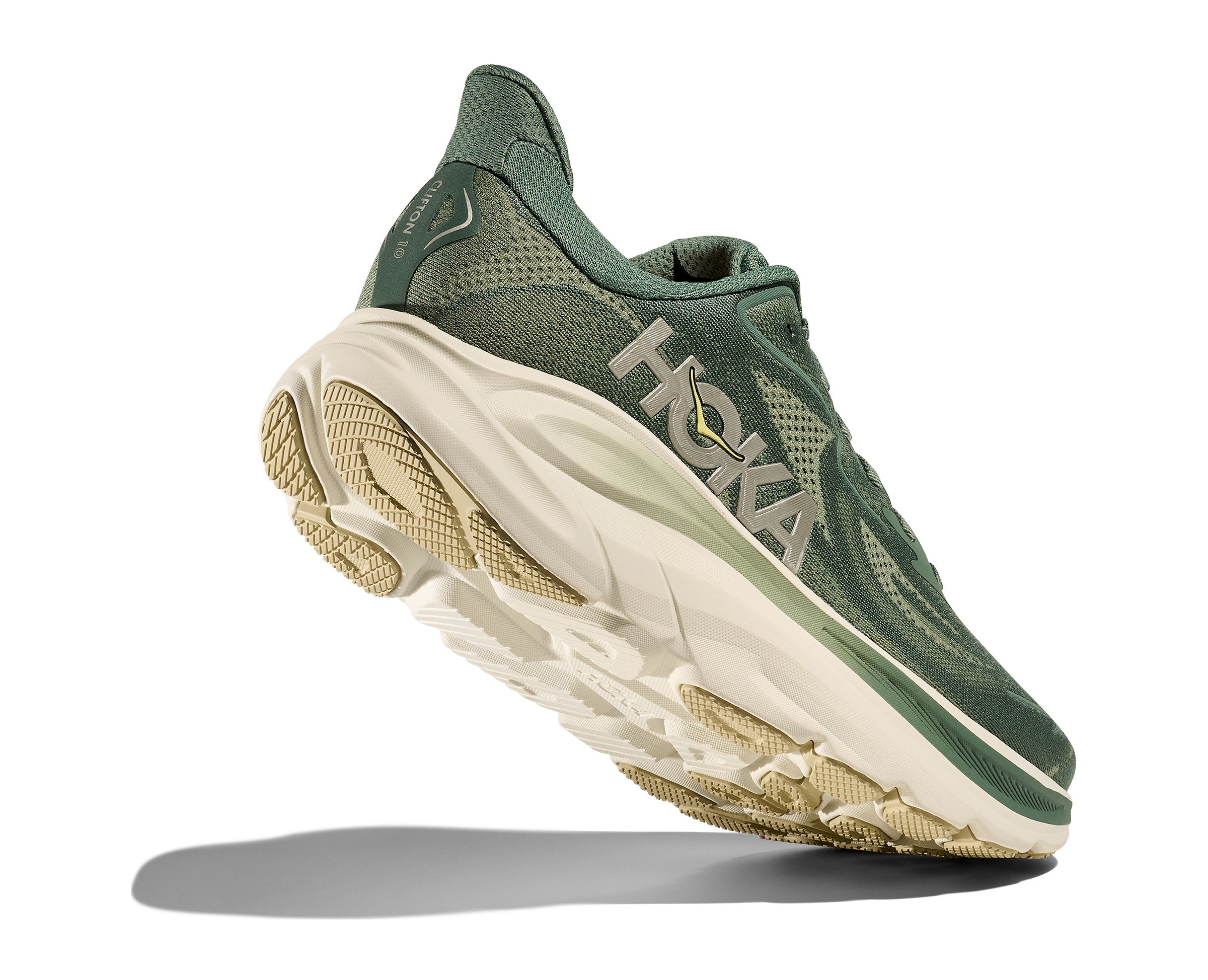 HOKA Men's Clifton 10 - FERN / TRUFFLE SALT