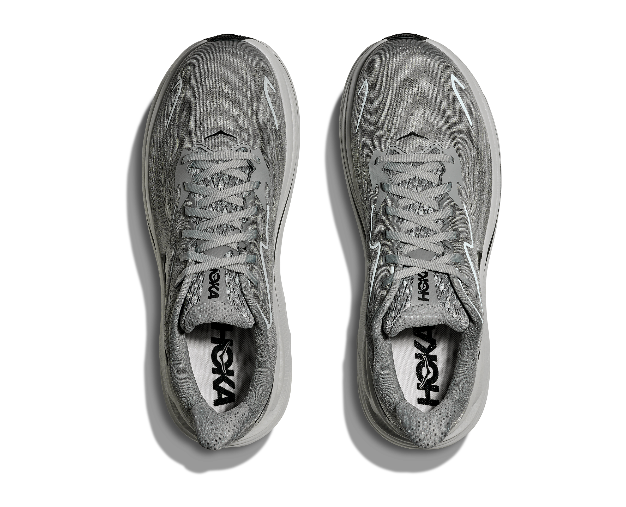 HOKA Men's Clifton 10 - GALACTIC GREY / ASTEROID