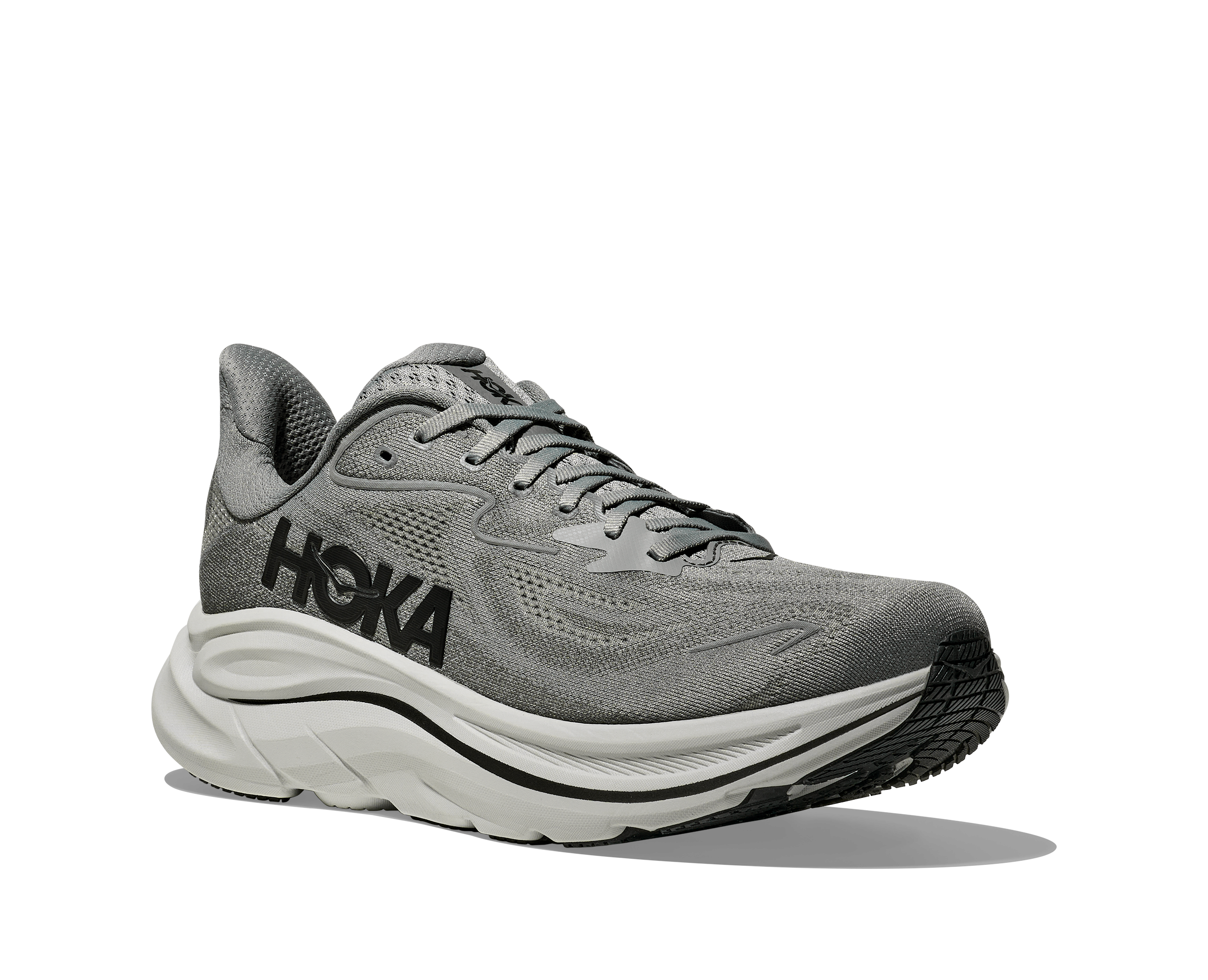HOKA Men's Clifton 10 - GALACTIC GREY / ASTEROID