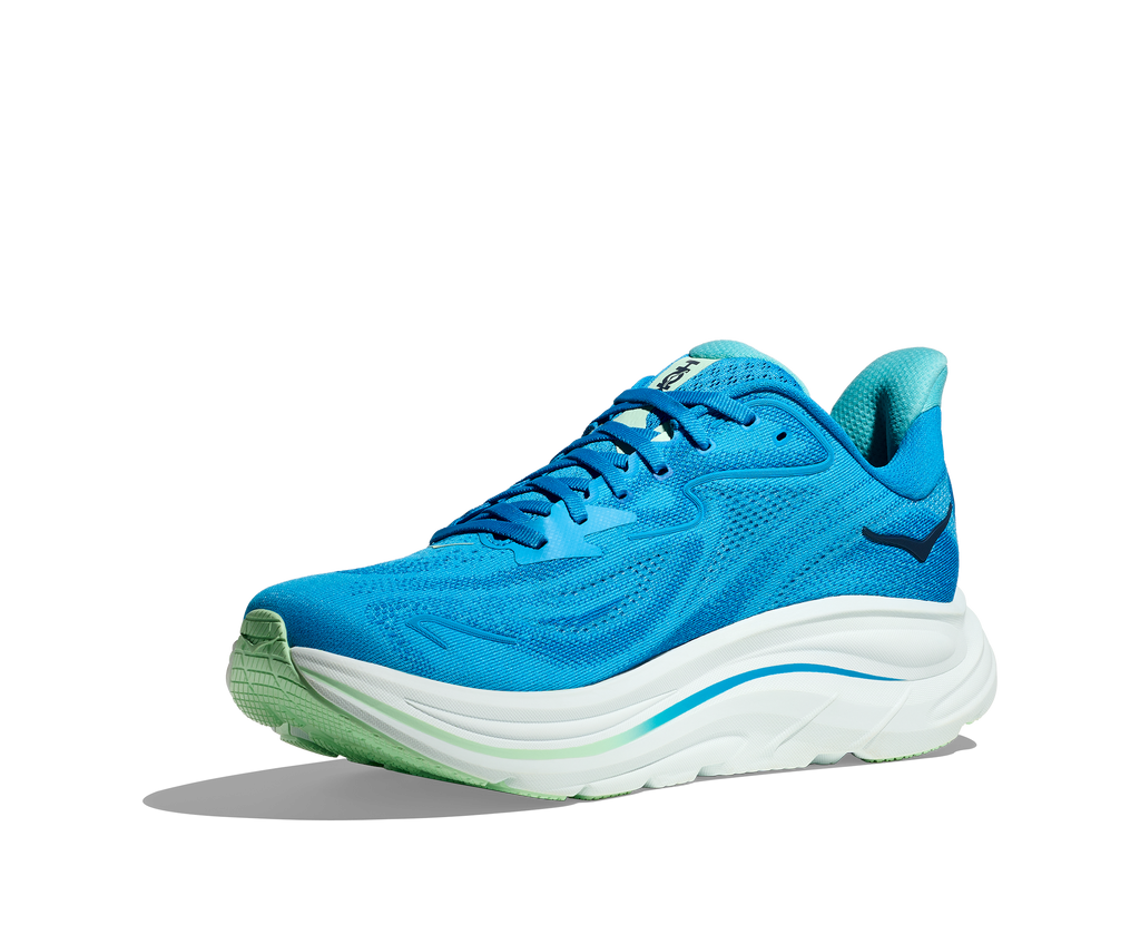 HOKA Men's Clifton 10 - HOKA BLUE / SKYWARD BLUE (Wide)