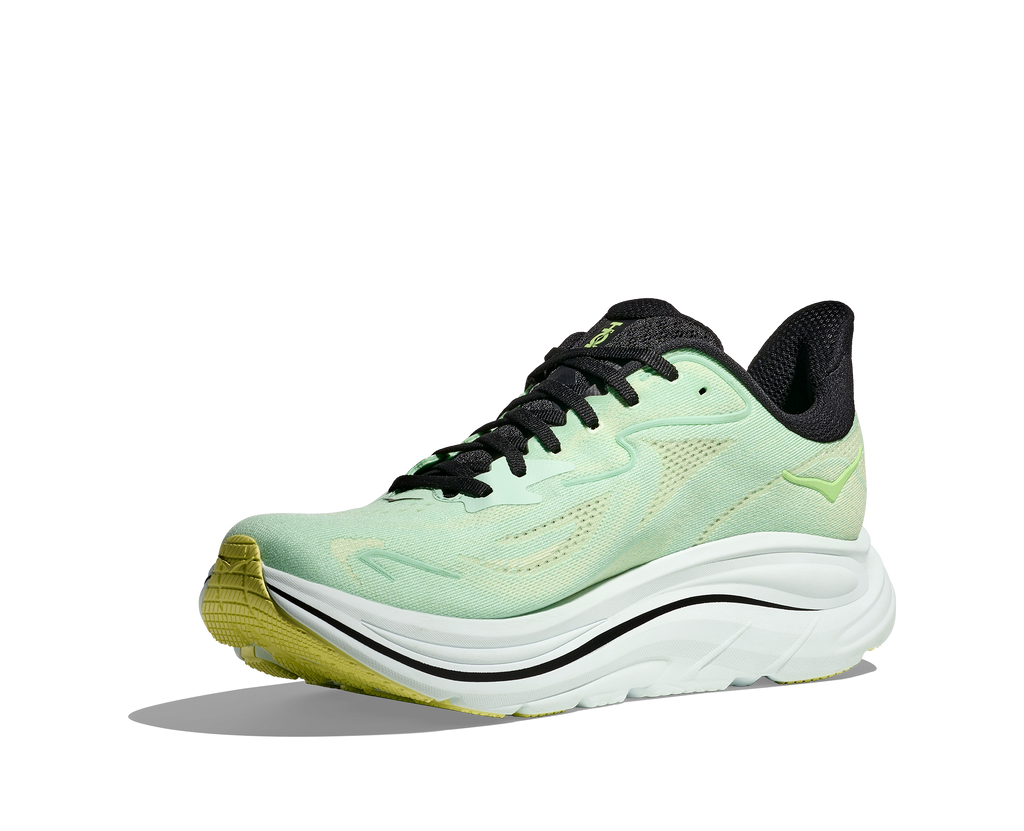 HOKA Men's Clifton 10 - MINT FLUORITE / LUNA MOTH