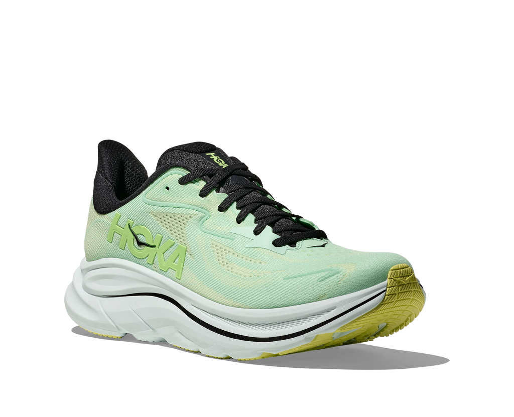 HOKA Men's Clifton 10 - MINT FLUORITE / LUNA MOTH