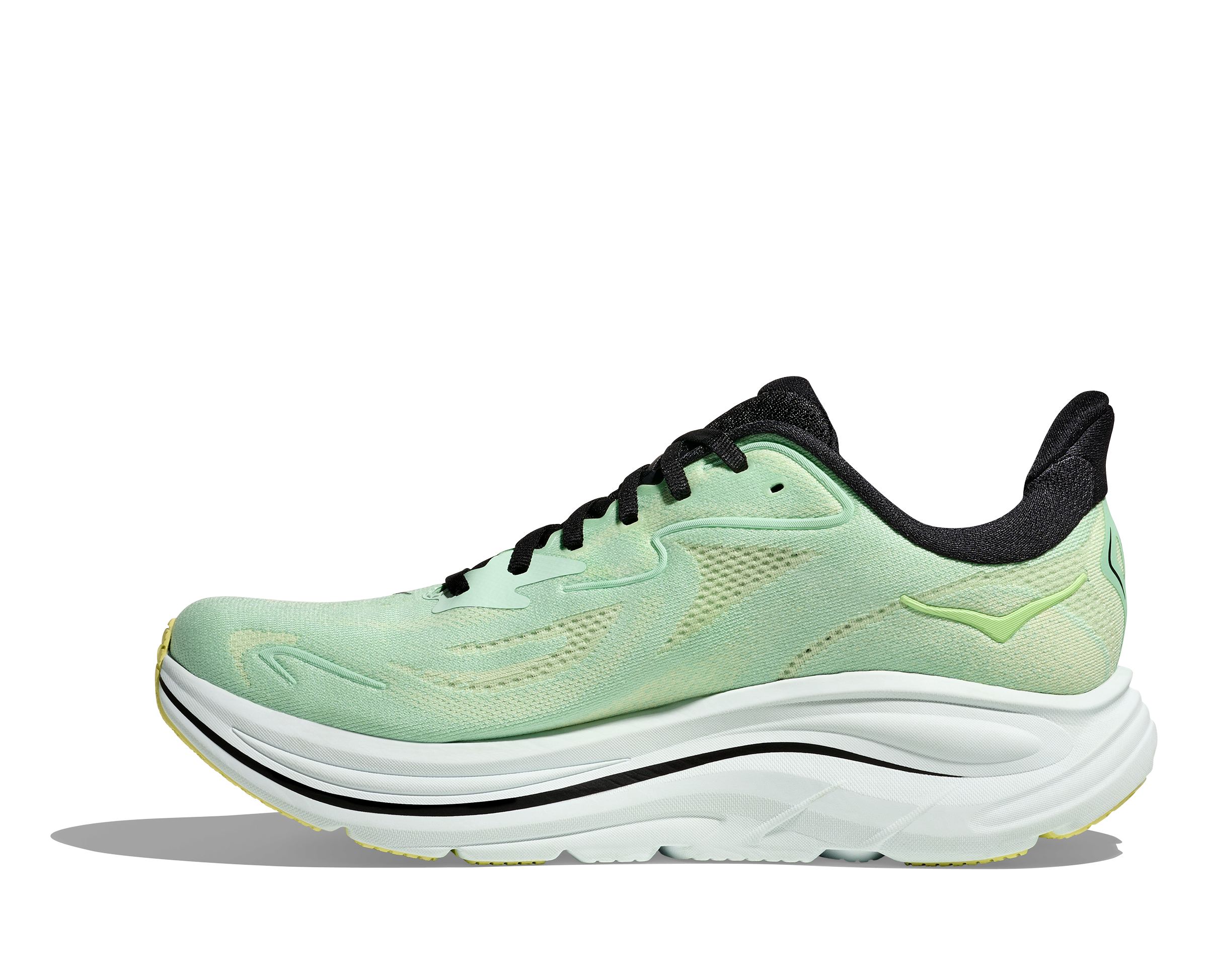 HOKA Men's Clifton 10 - MINT FLUORITE / LUNA MOTH