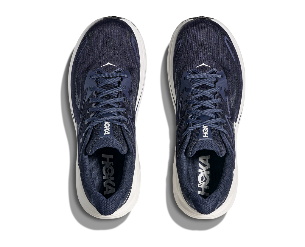 HOKA Men's Clifton 10 - NAVY / WHITE