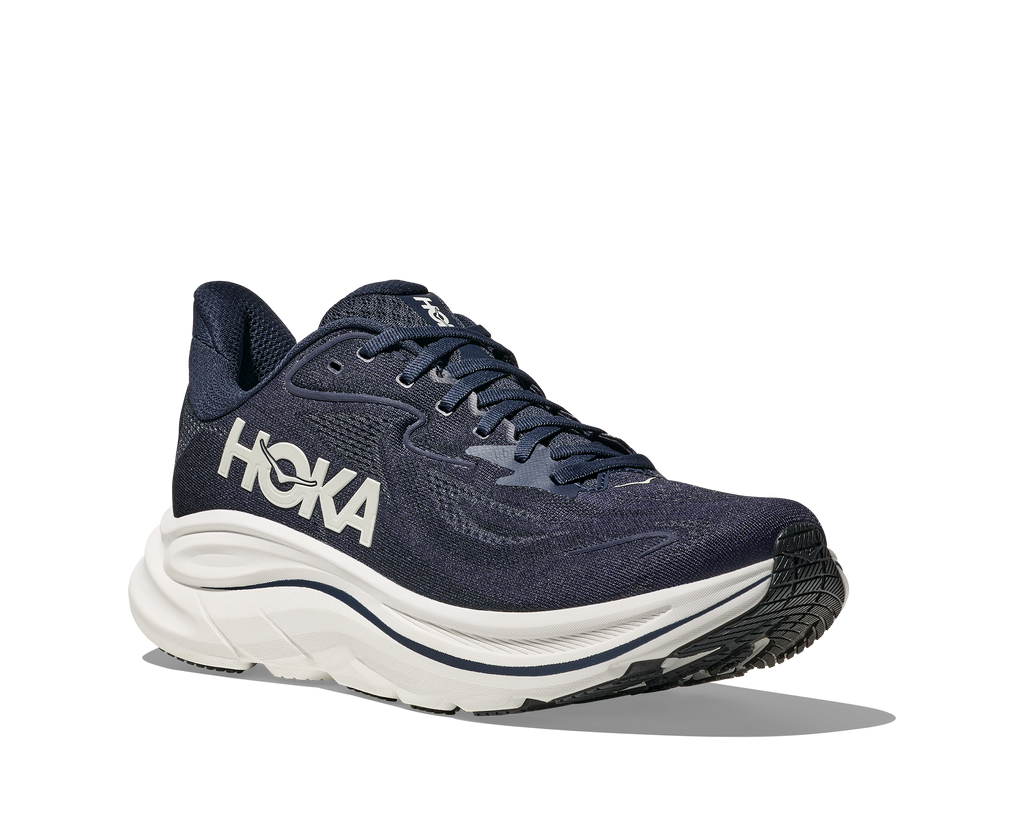 HOKA Men's Clifton 10 - NAVY / WHITE