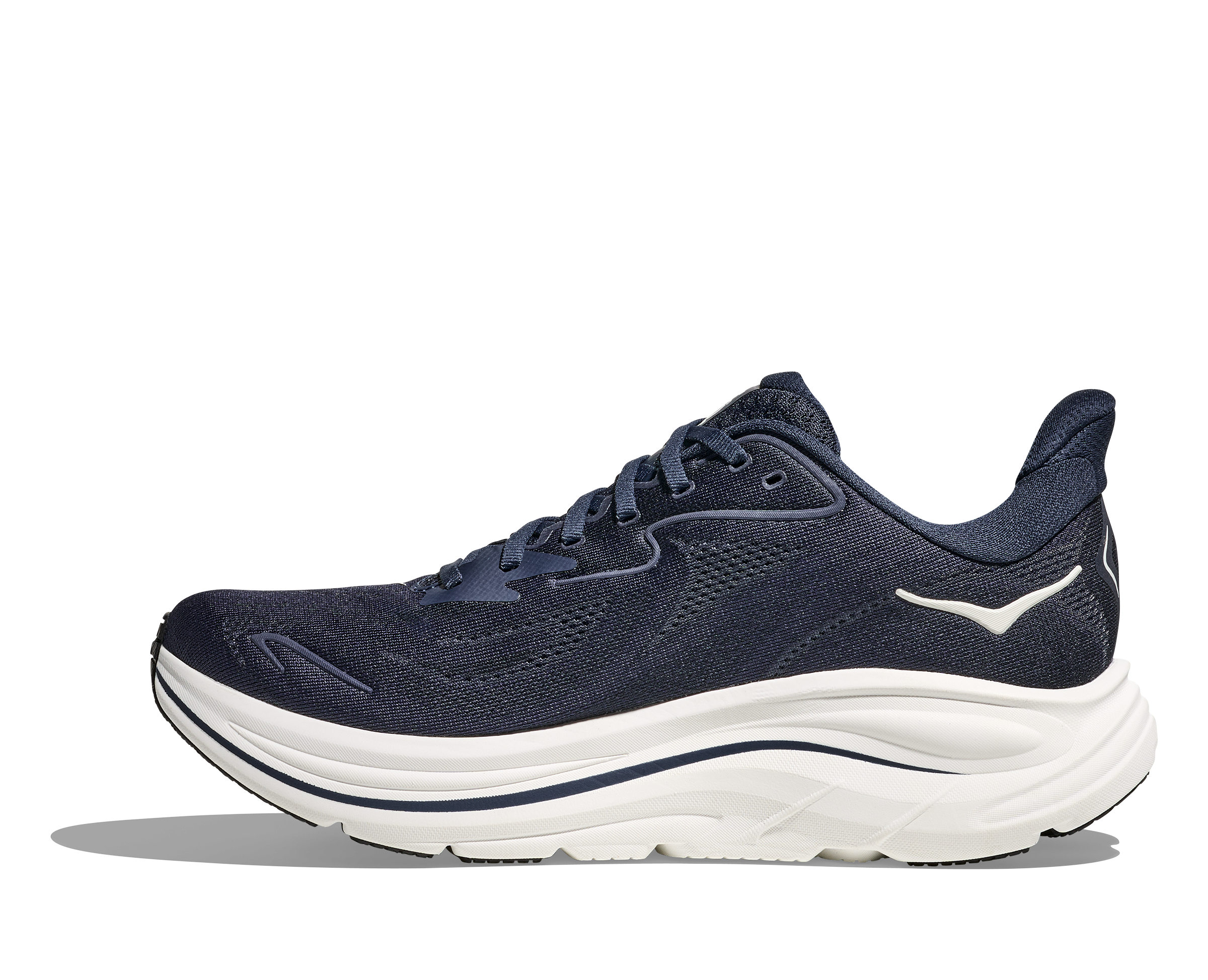 HOKA Men's Clifton 10 - NAVY / WHITE