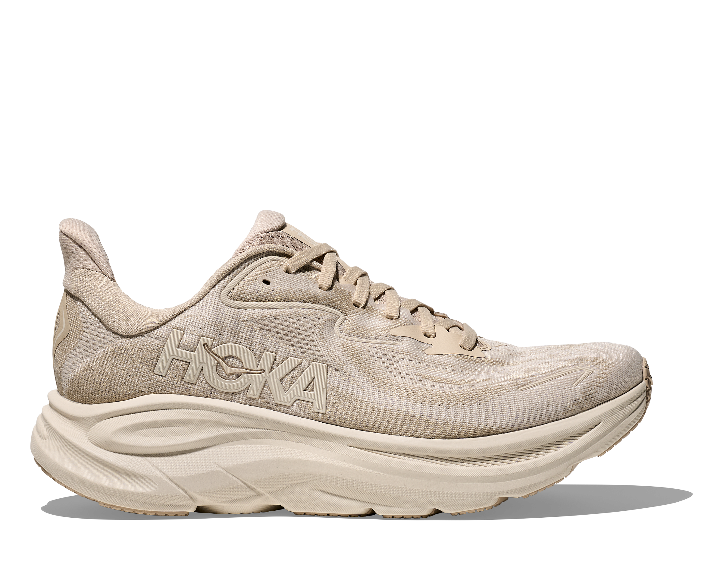 HOKA Men's Clifton 10 - OATMEAL / OAT MILK