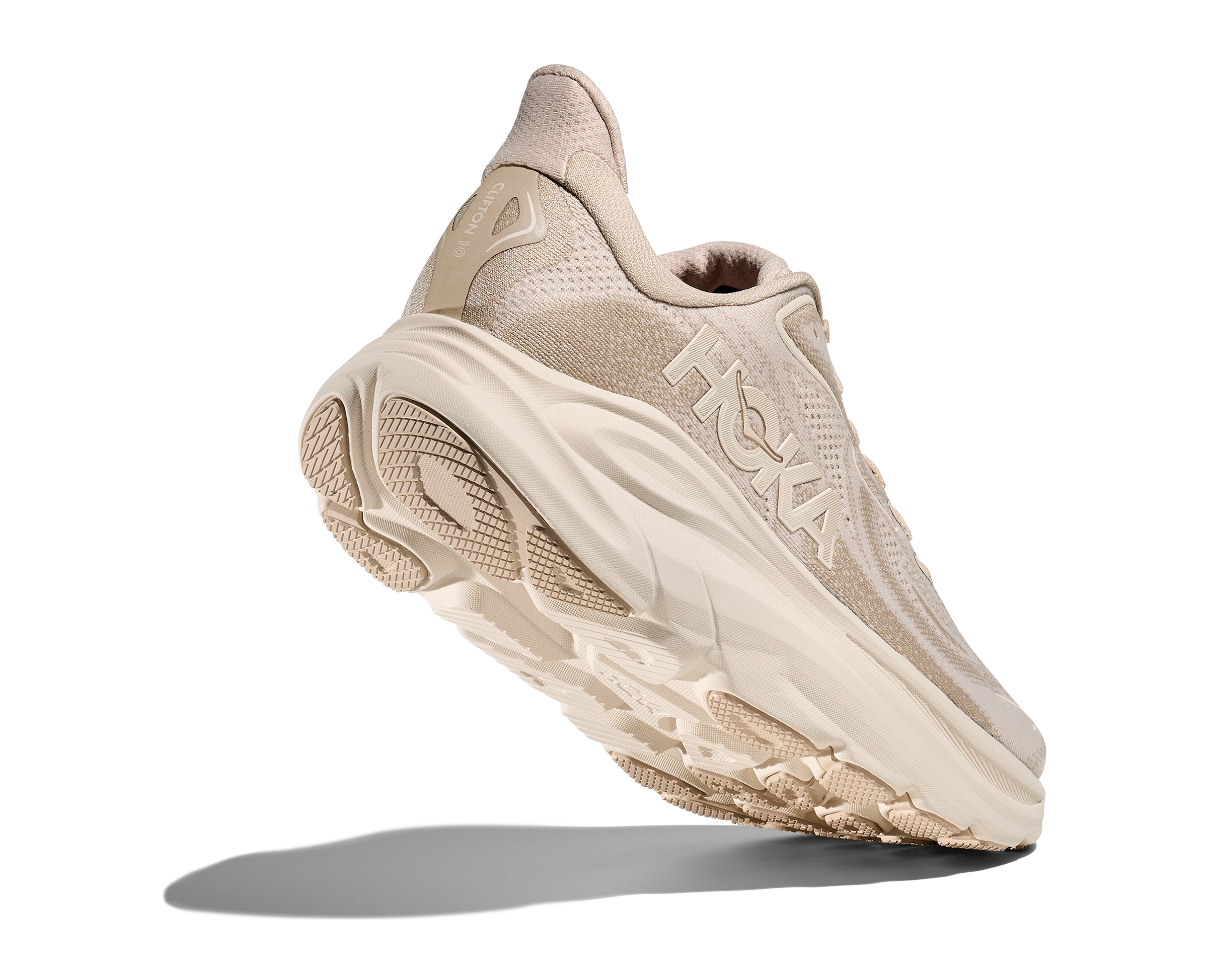 HOKA Men's Clifton 10 - OATMEAL / OAT MILK