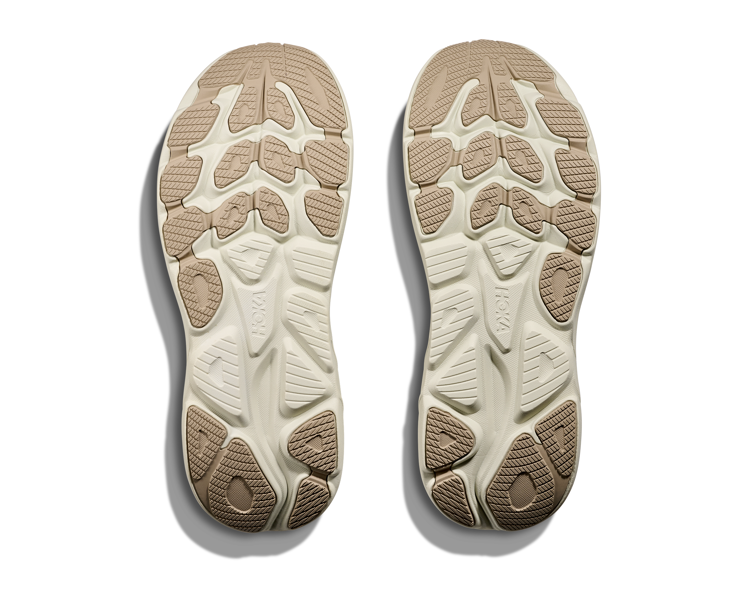 HOKA Men's Clifton 10 - RAW LINEN / STONE (Wide)