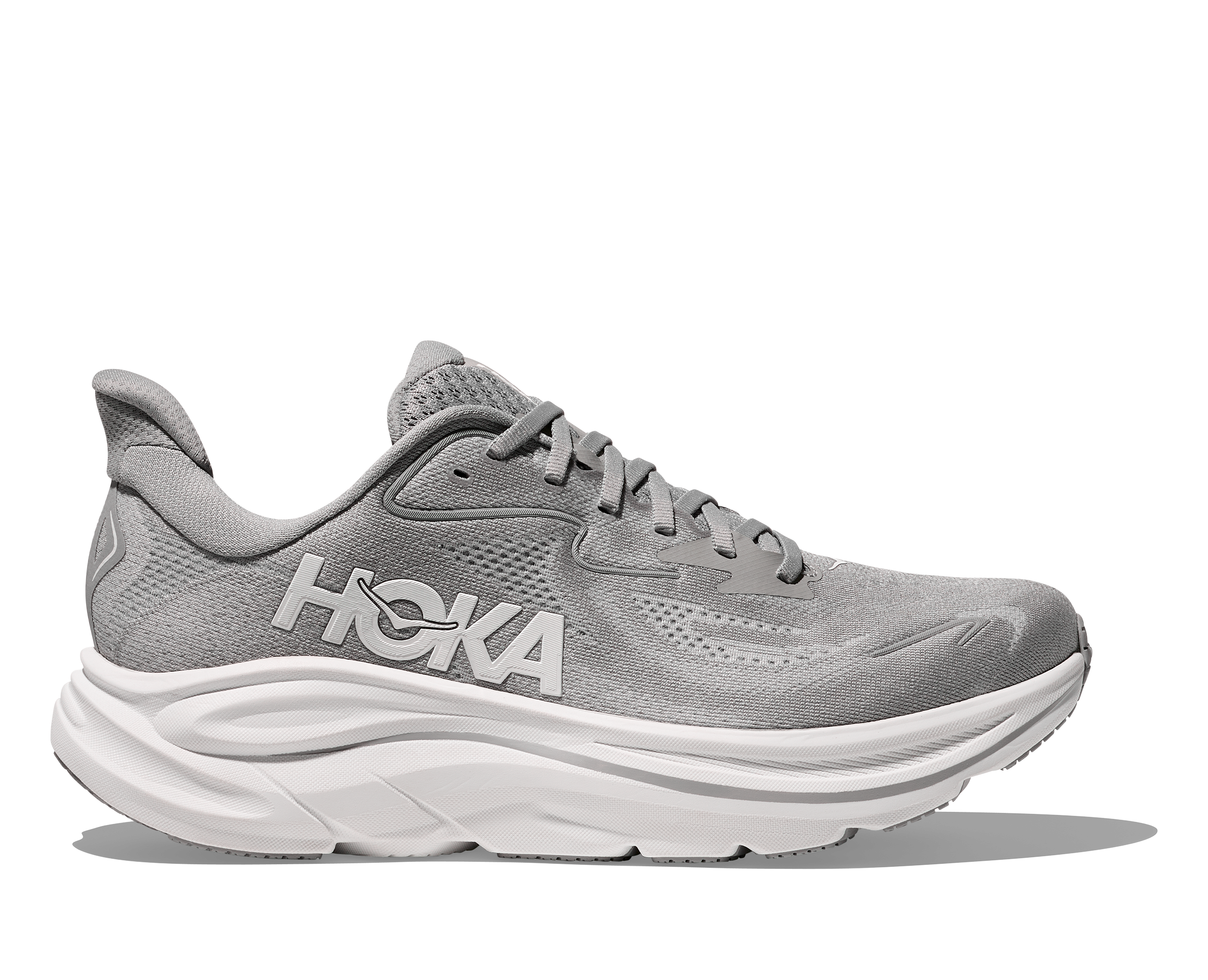 HOKA Men's Clifton 10 - STELLAR GREY / STARDUST (Wide)